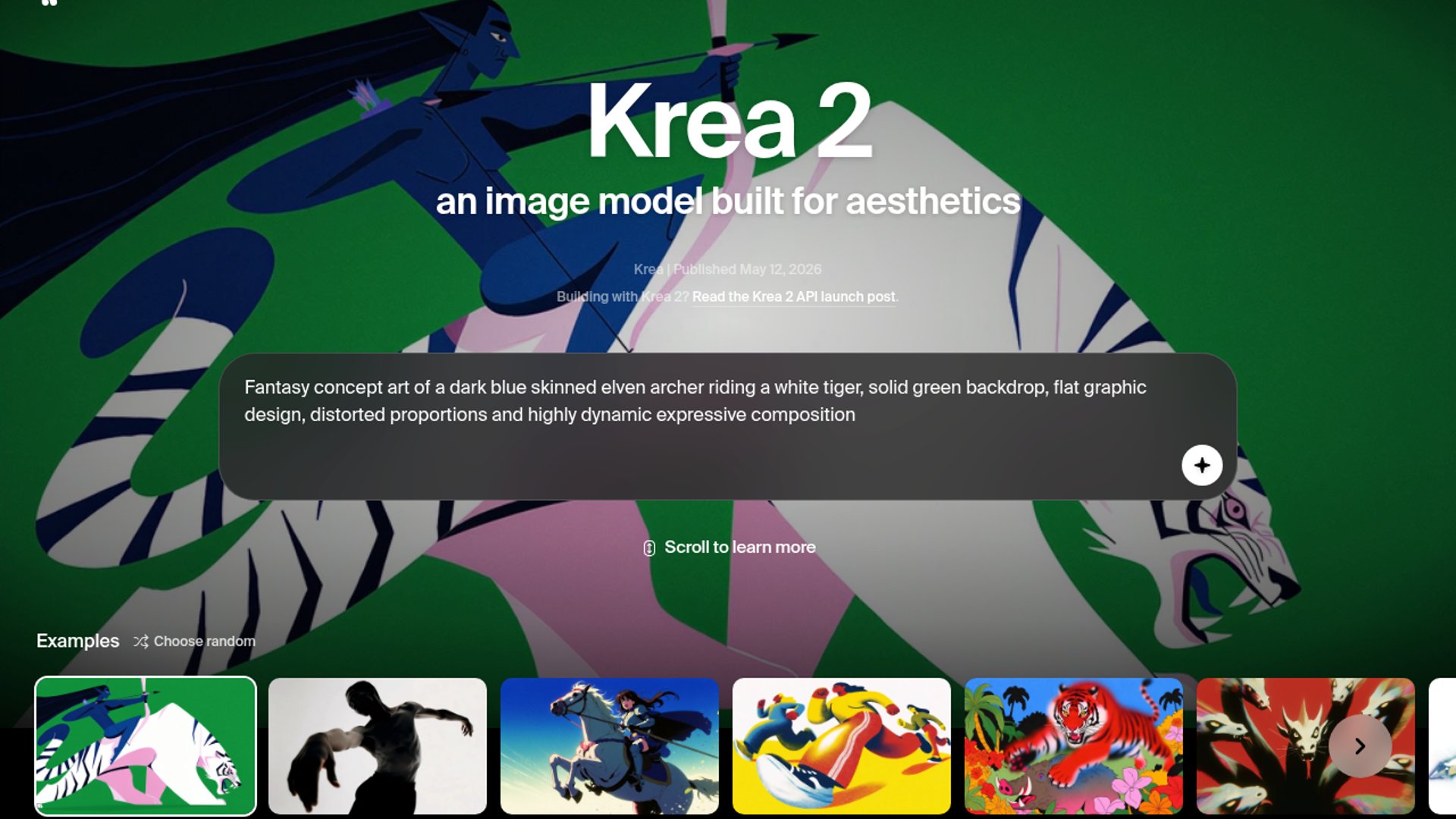 Krea 2 Debuts on Artificial Analysis