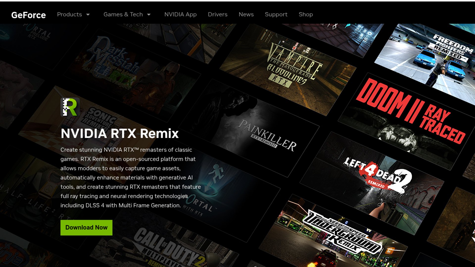 Nvidia RTX Remix 1.5 integrates AI agents