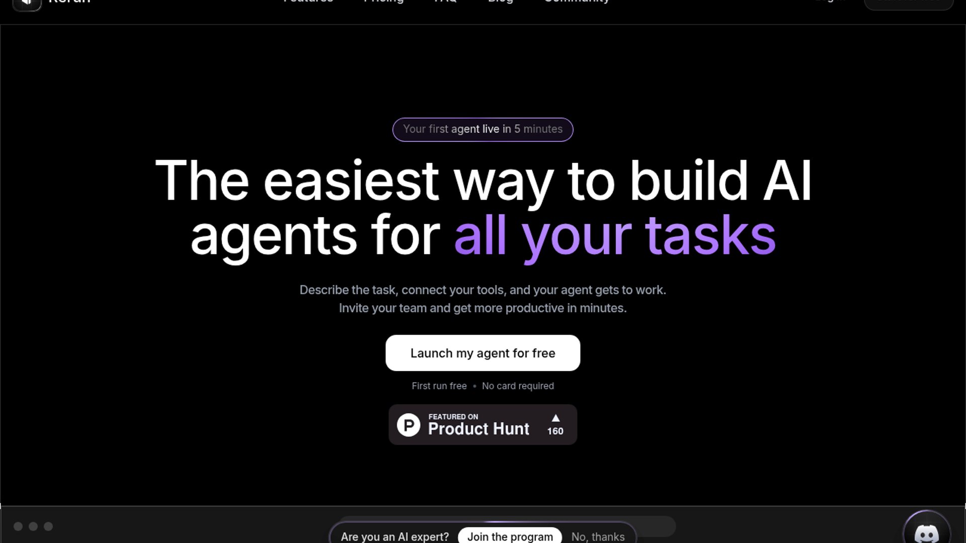 Rerun launches no-code AI agent platform