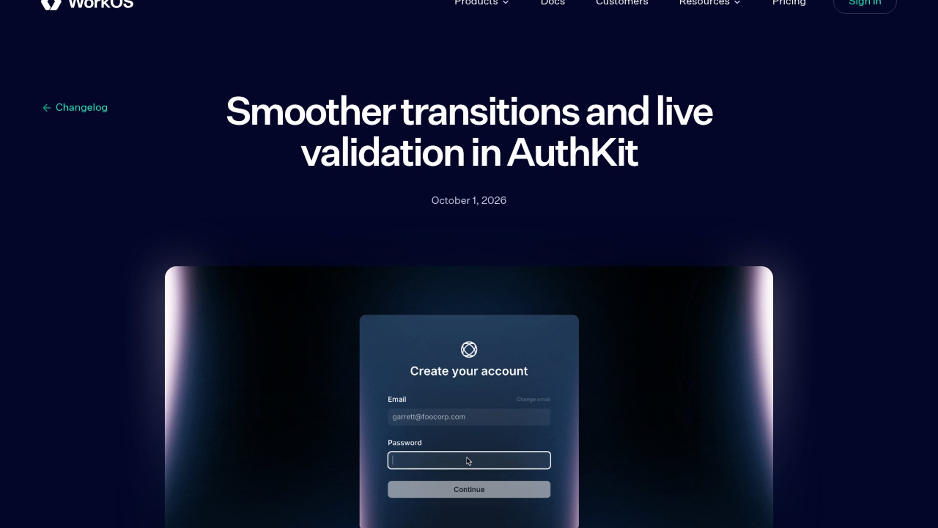 AuthKit ships smoother sign-in, live validation