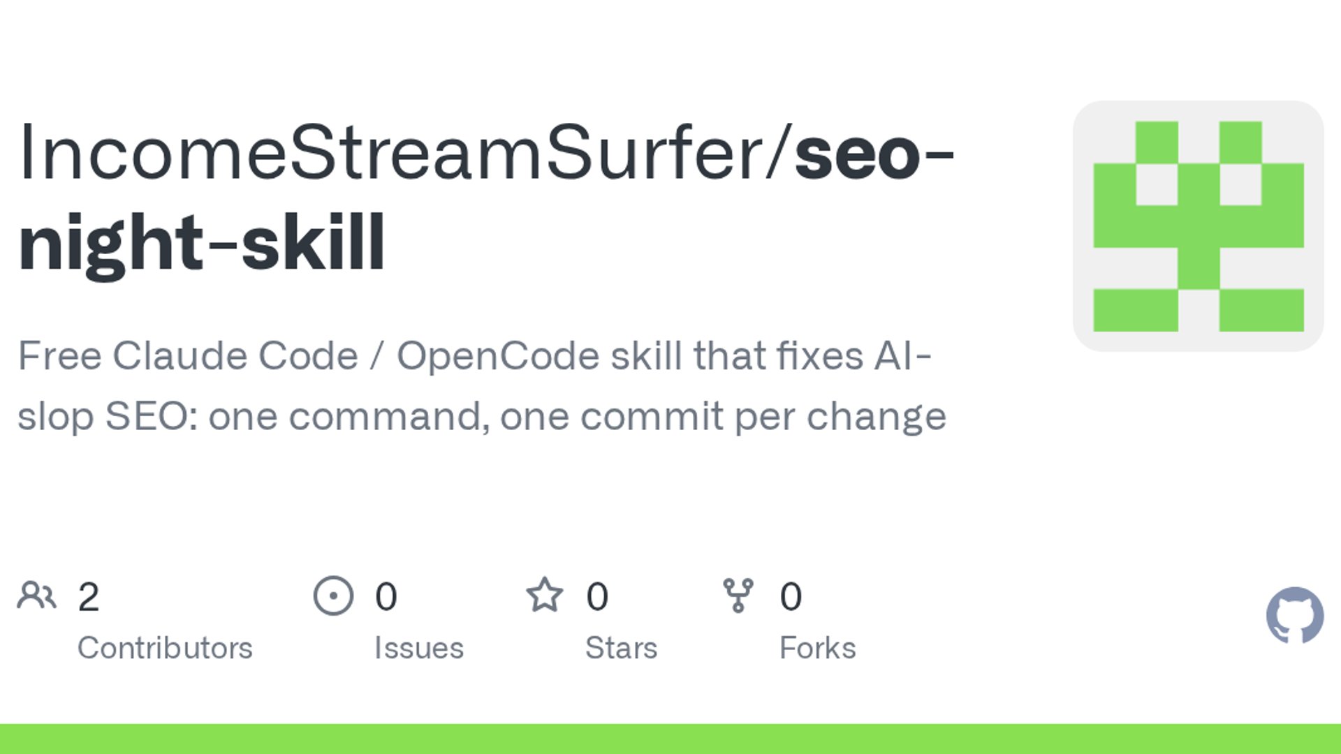 SEO Night Launches Free Claude Code SEO Skill
