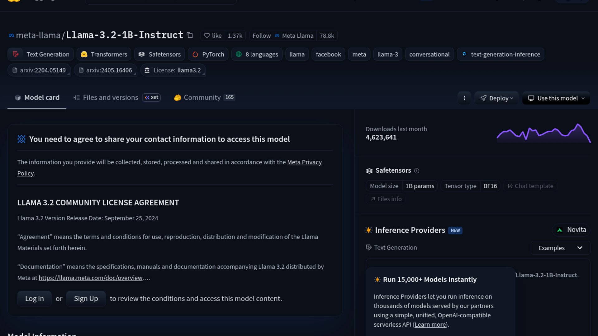 Llama-3.2-1B logic fails in mobile meal planning