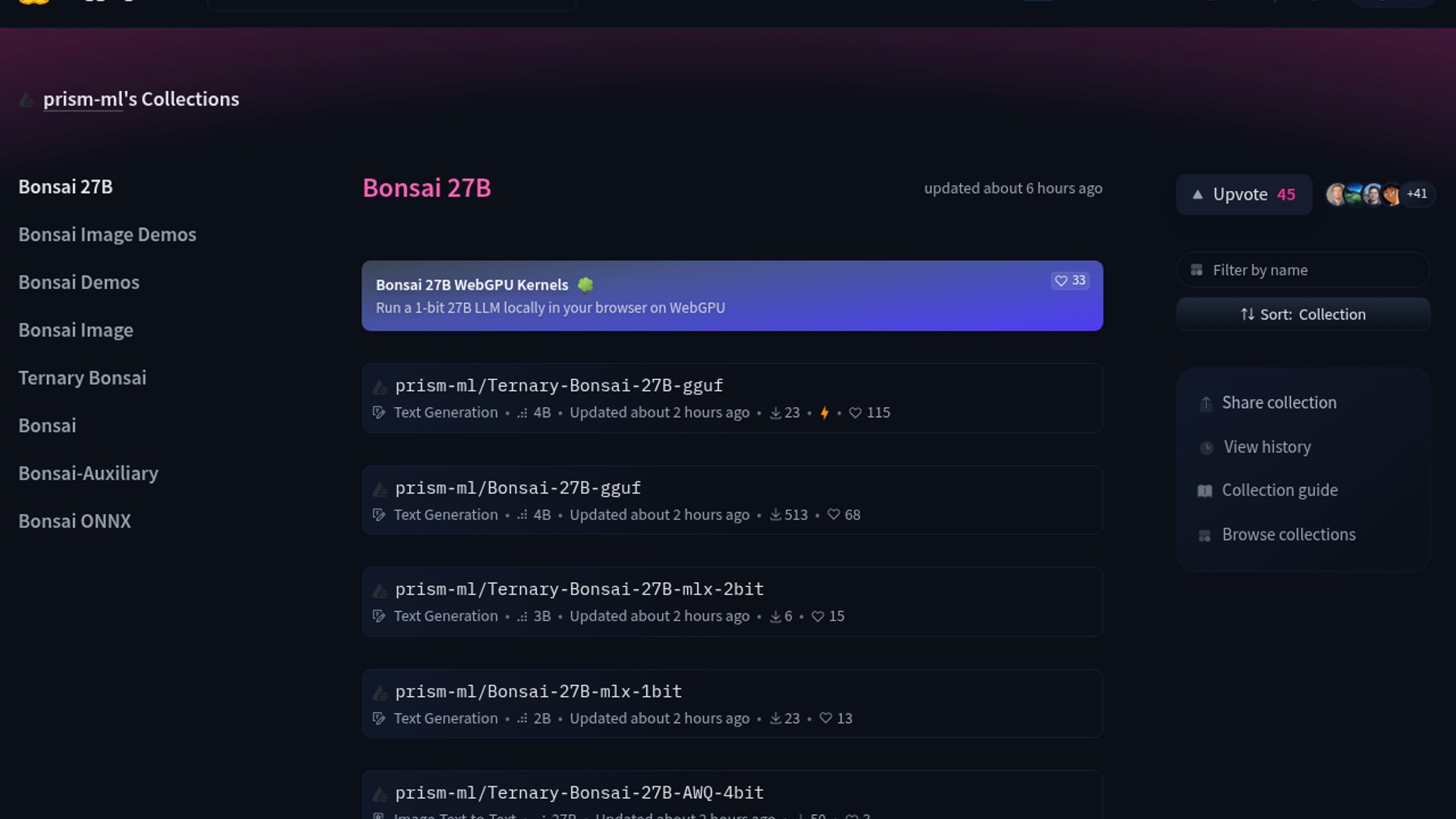 Claude Code adds Bonsai 27B support