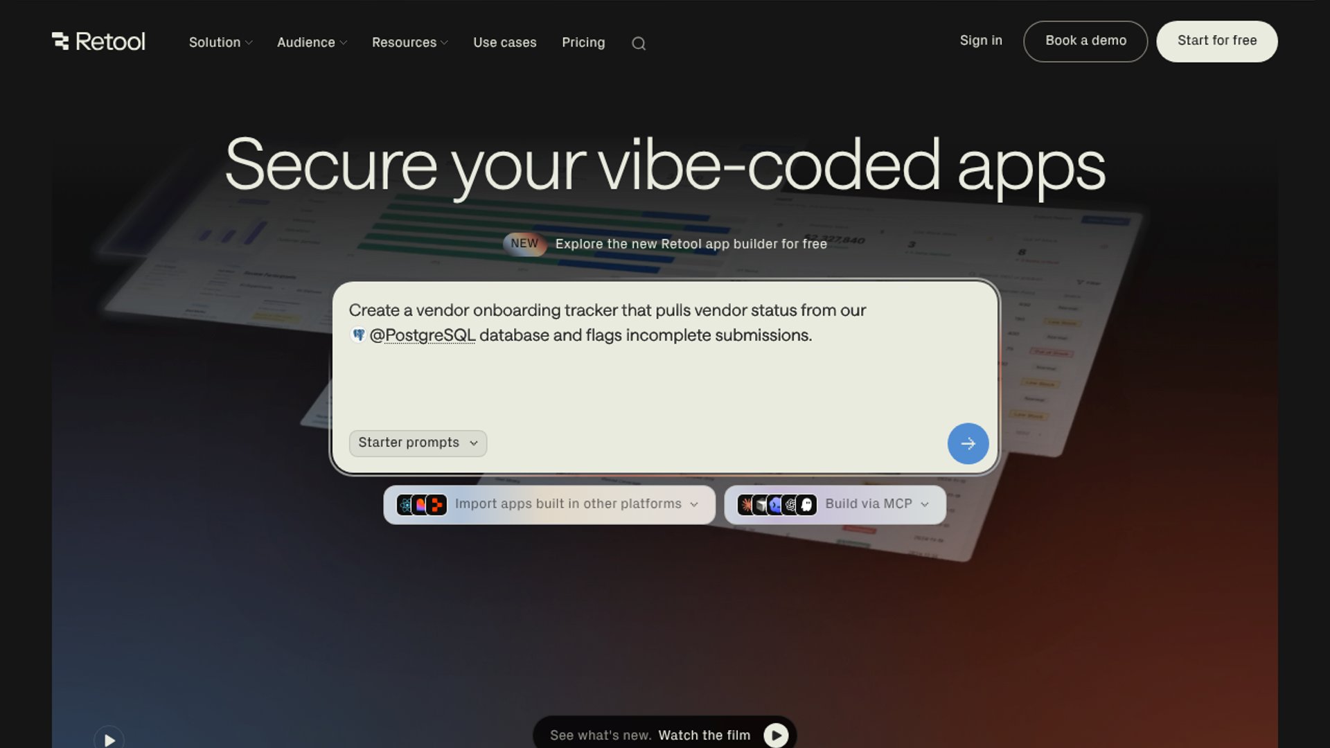 Retool launches React AI app builder