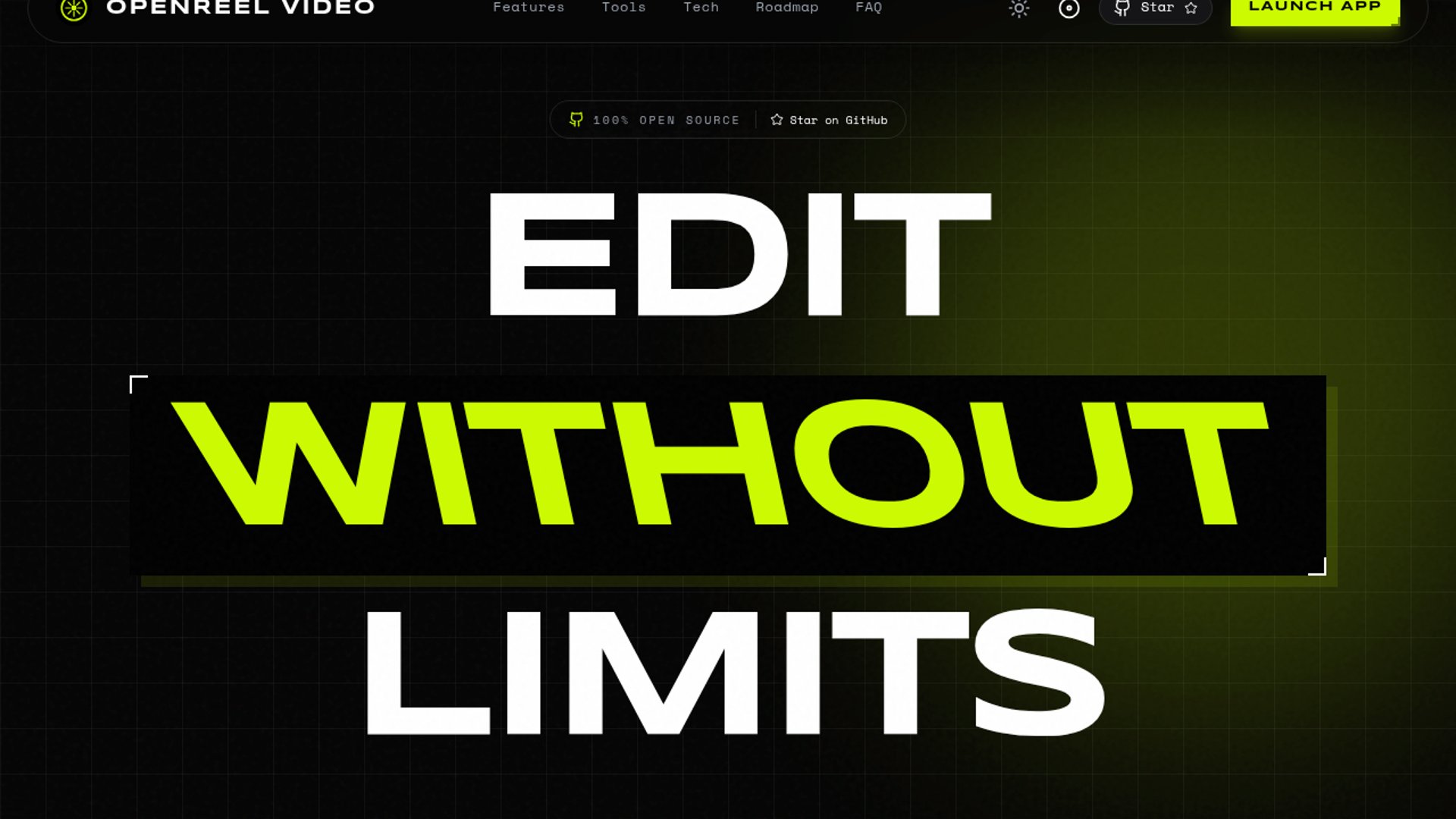 OpenReel Video 0.2.0 upgrades browser editor