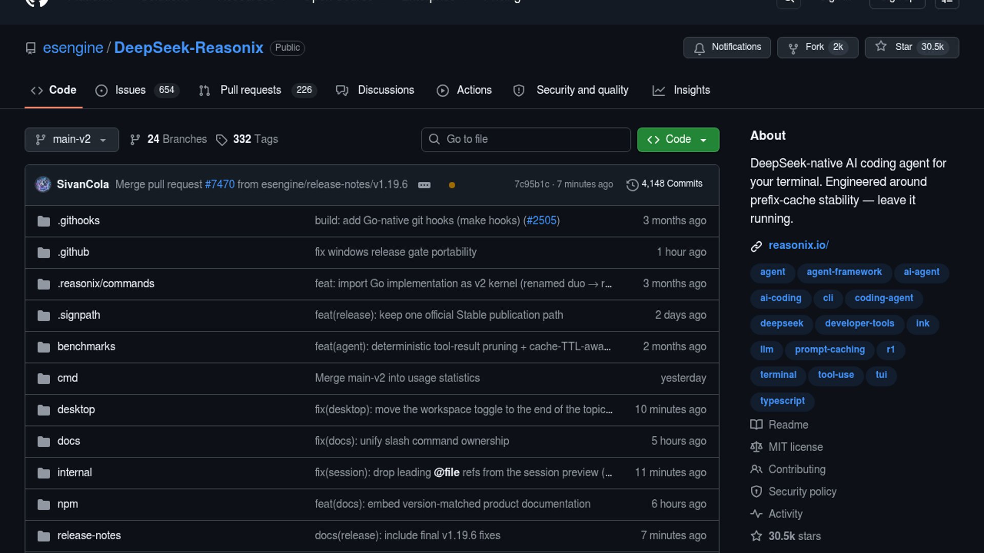 DeepSeek-Reasonix launches cache-optimized AI coding CLI