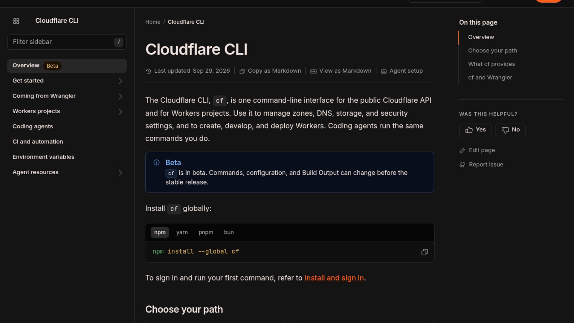 Cloudflare cf CLI Covers 3,000 API Operations