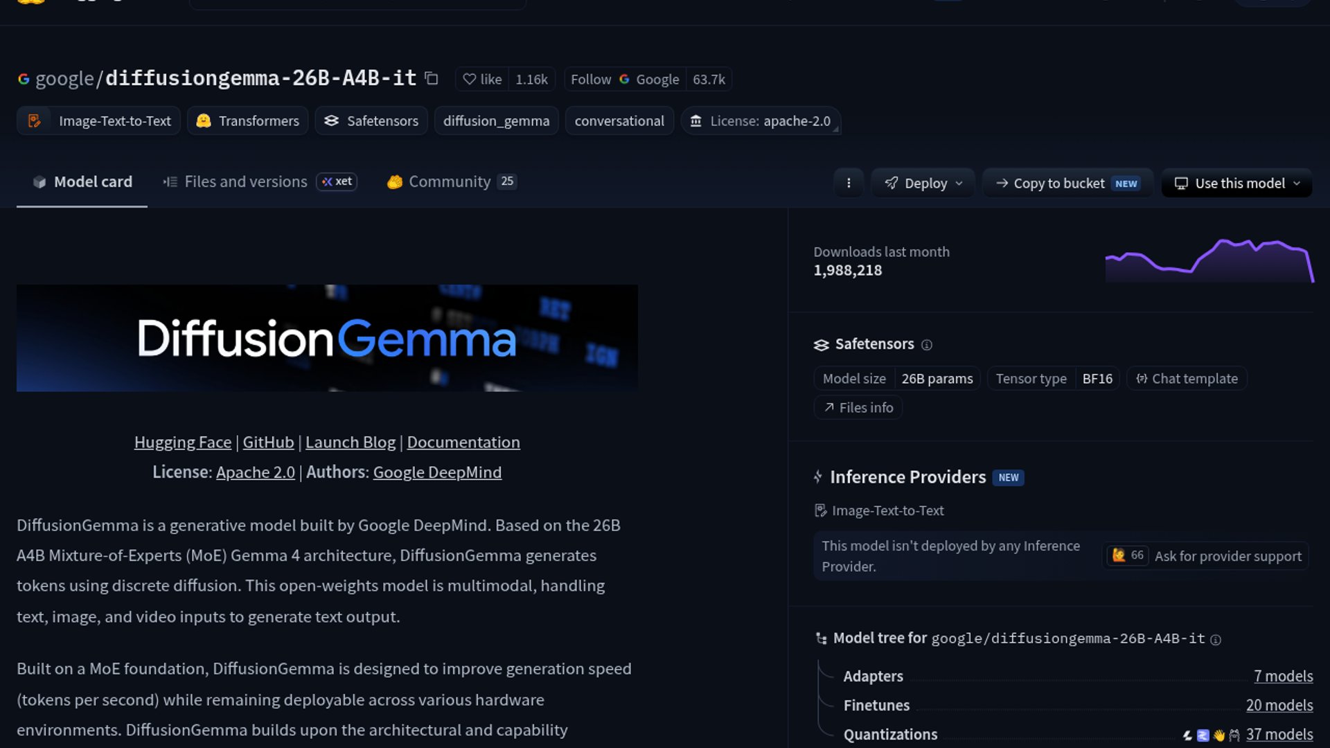 Google unveils DiffusionGemma for 4x faster text generation