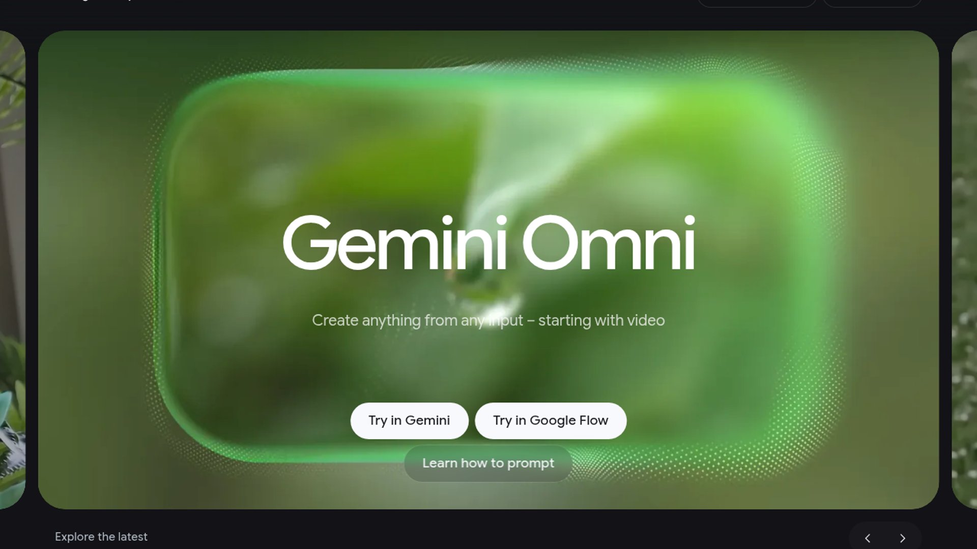 Gemini Omni adds conversational video generation, editing