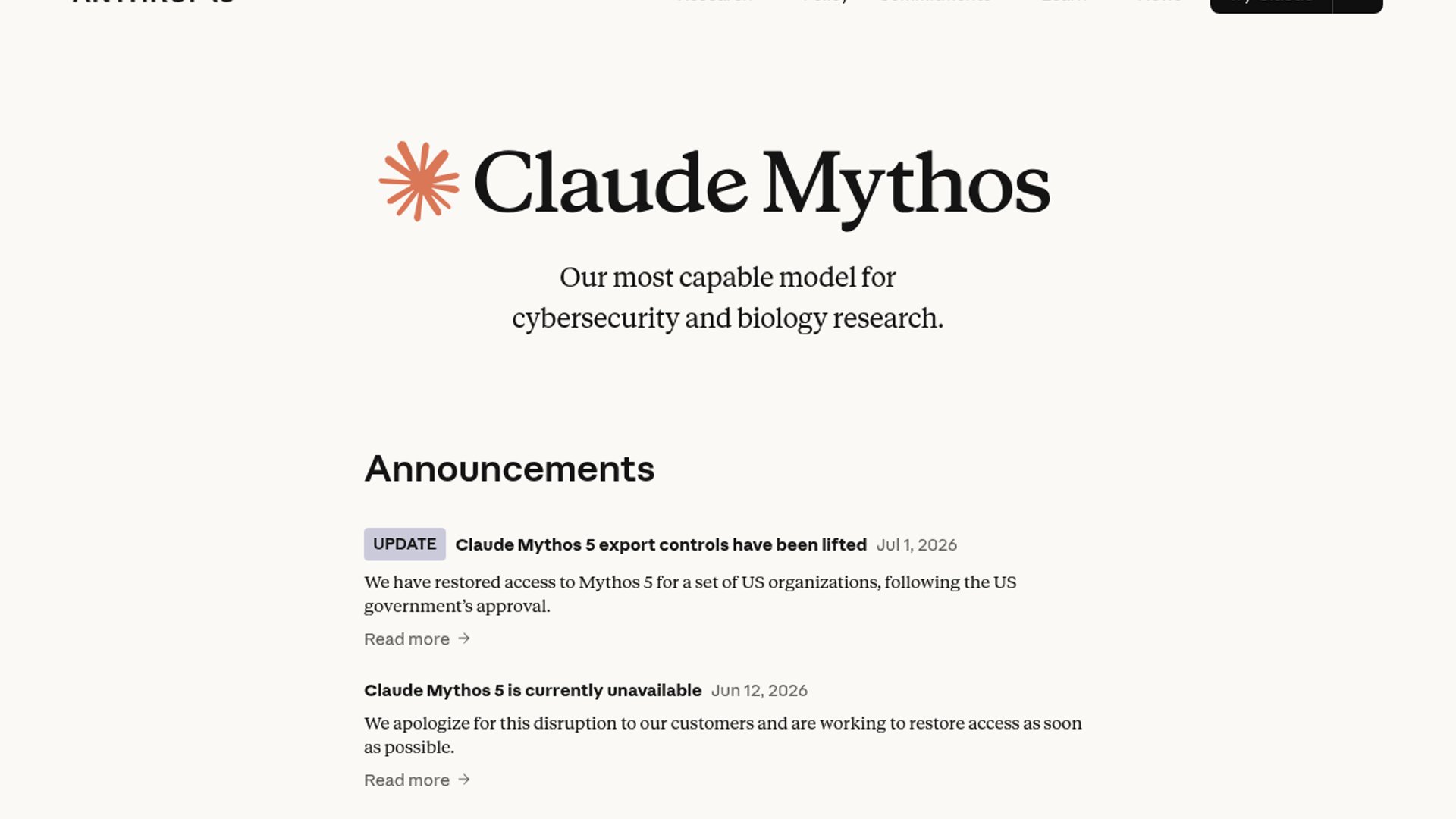 Claude Mythos 5 enters Claude Security