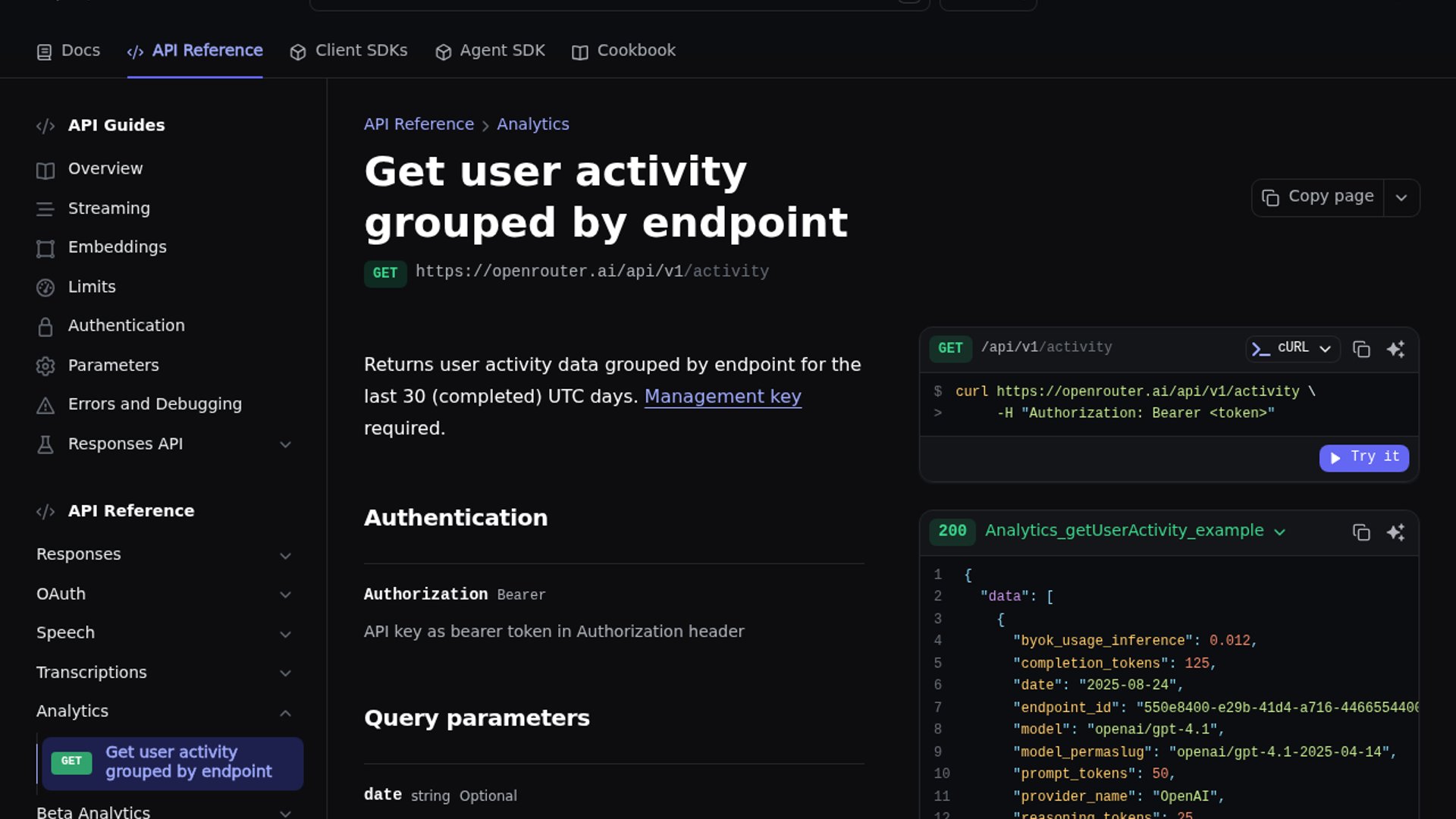 OpenRouter has launched a new Analytics API that allows developers to monitor and query user and AI agent activity metrics over time.