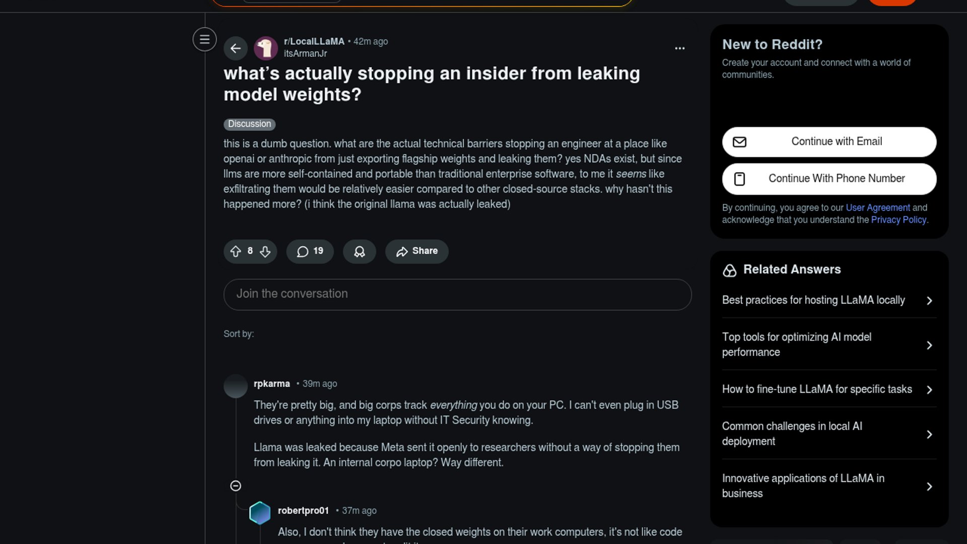 OpenAI, Anthropic weights face leak barriers