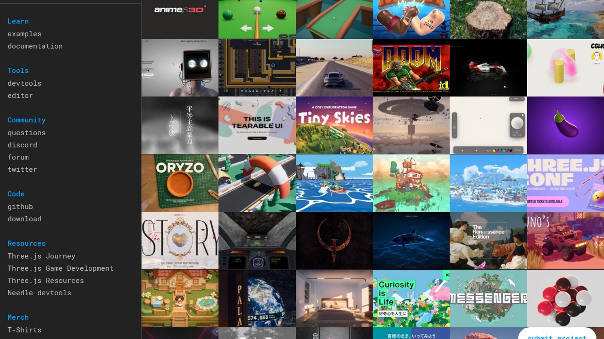 Codex generates Three.js scenes with JSON