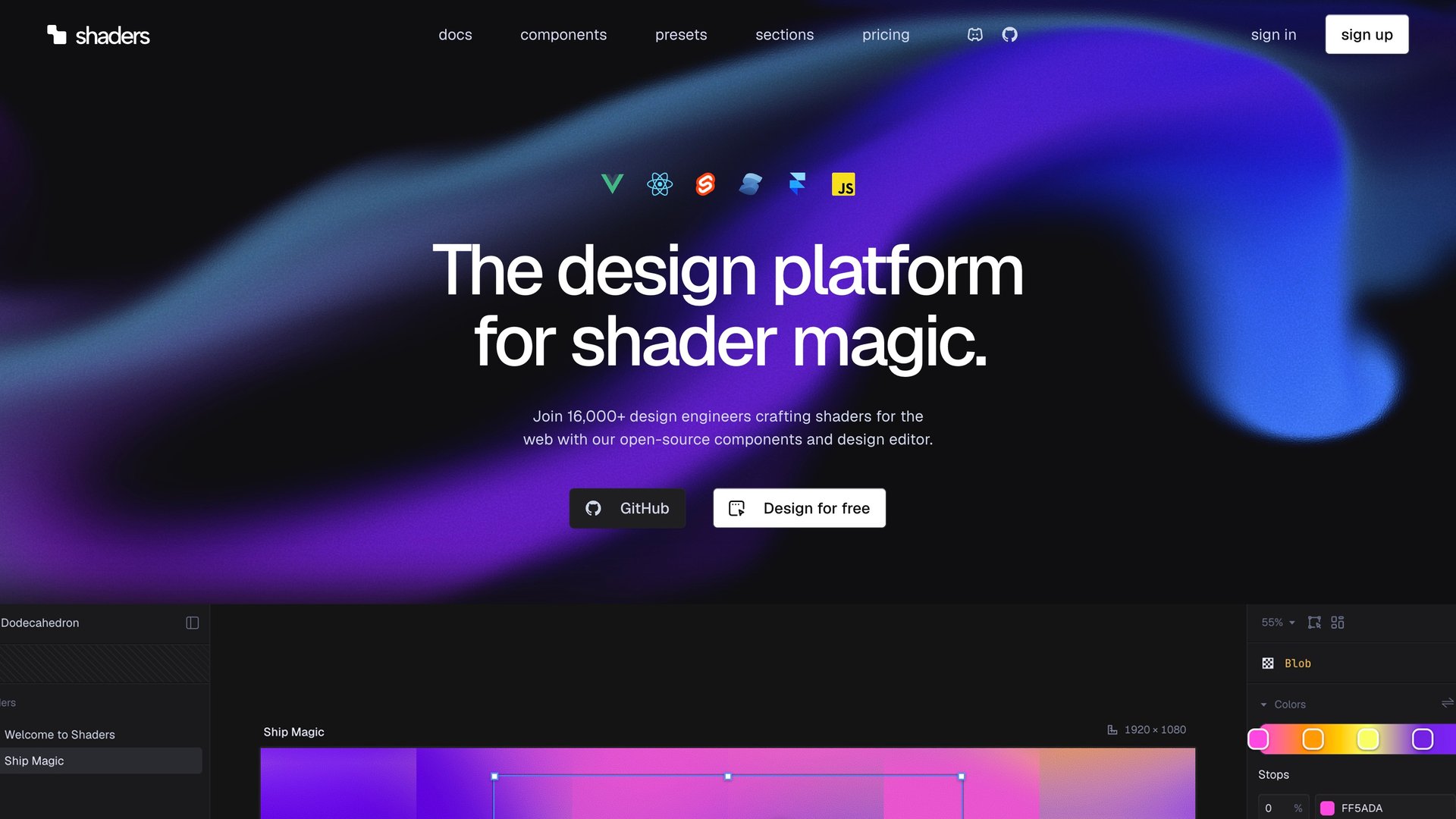 Shaders Open-Sources WebGPU Effects