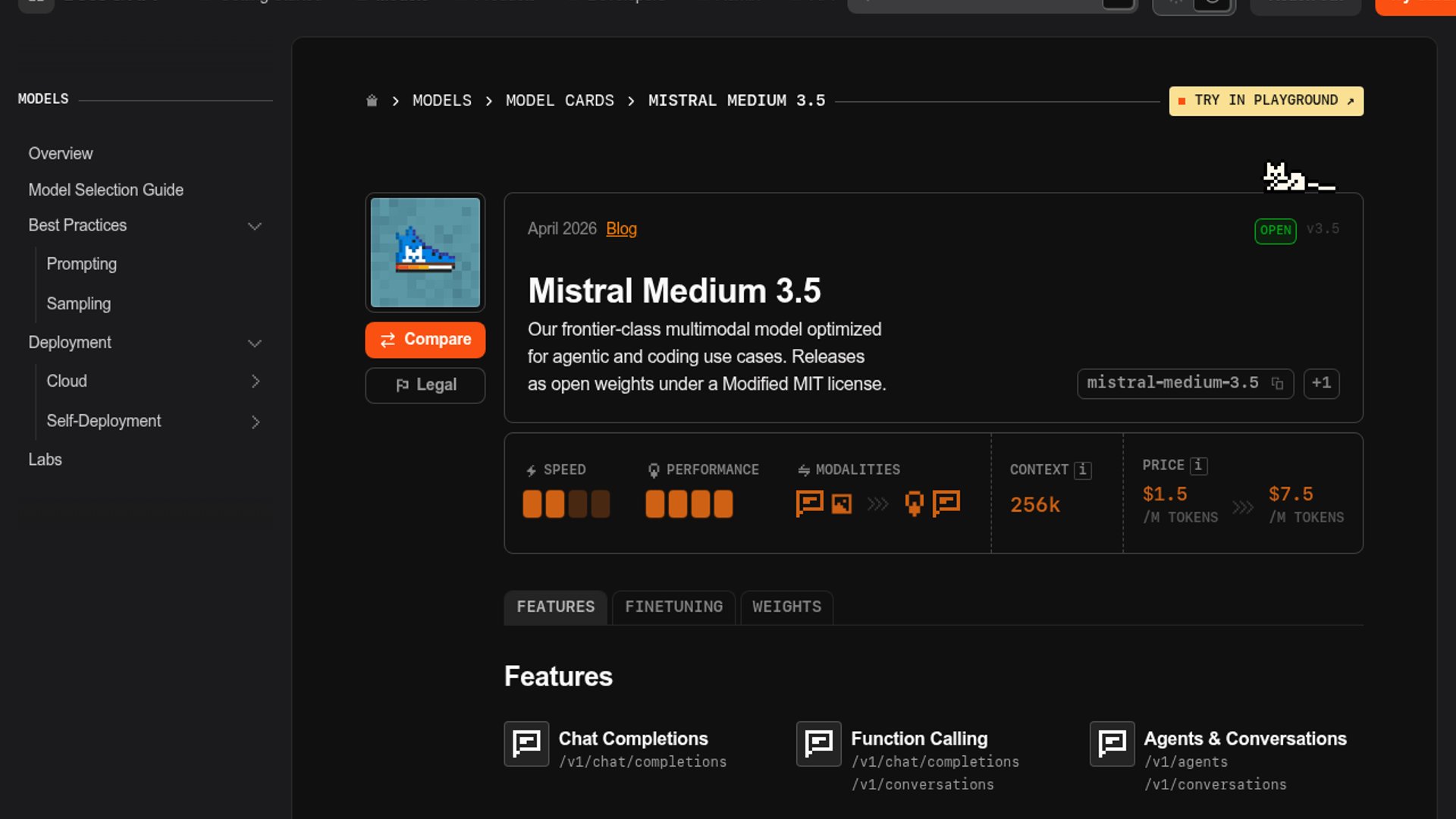 Mistral Medium 3.5 powers agentic coding