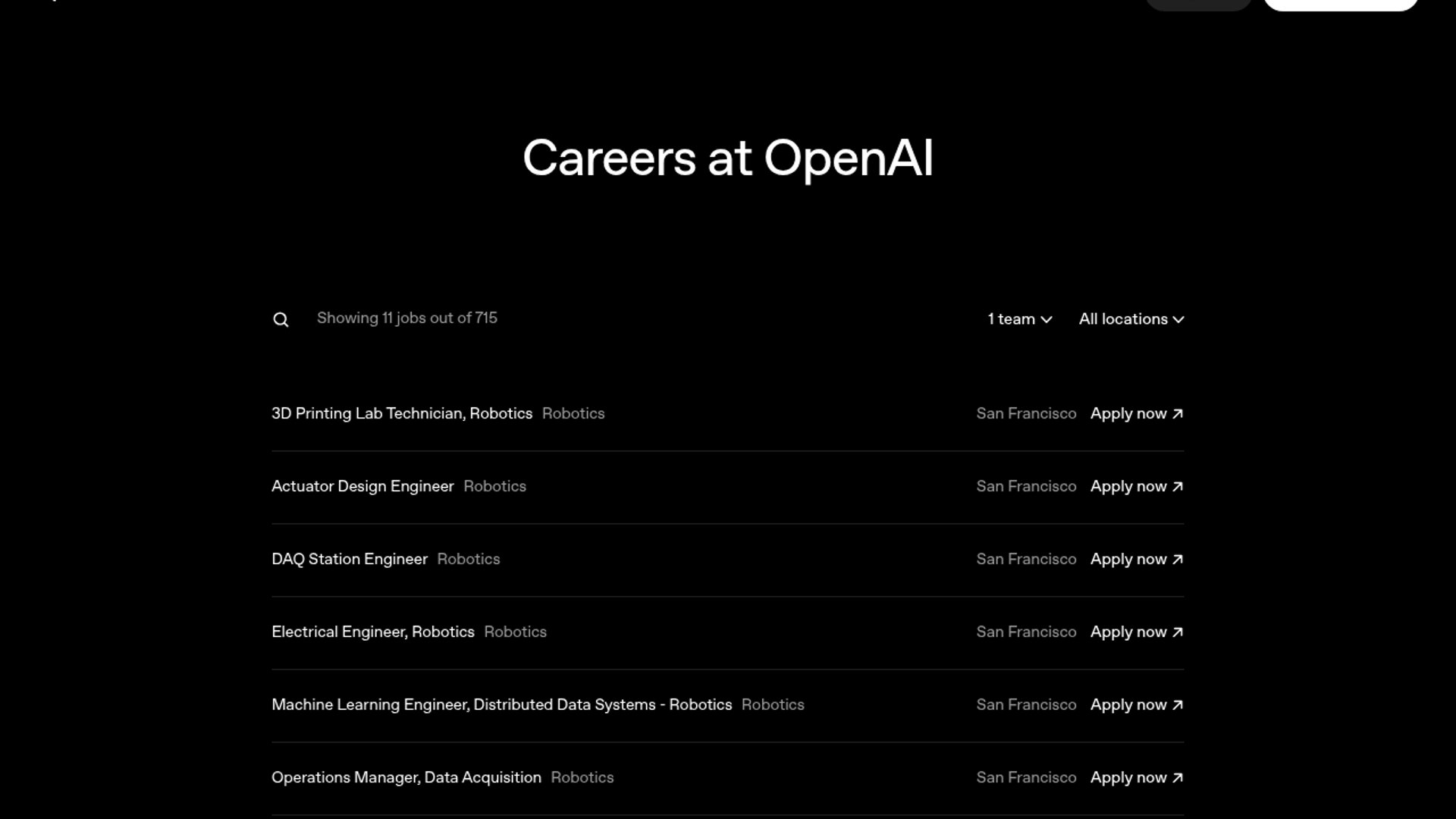 OpenAI Robotics ramps robot hiring