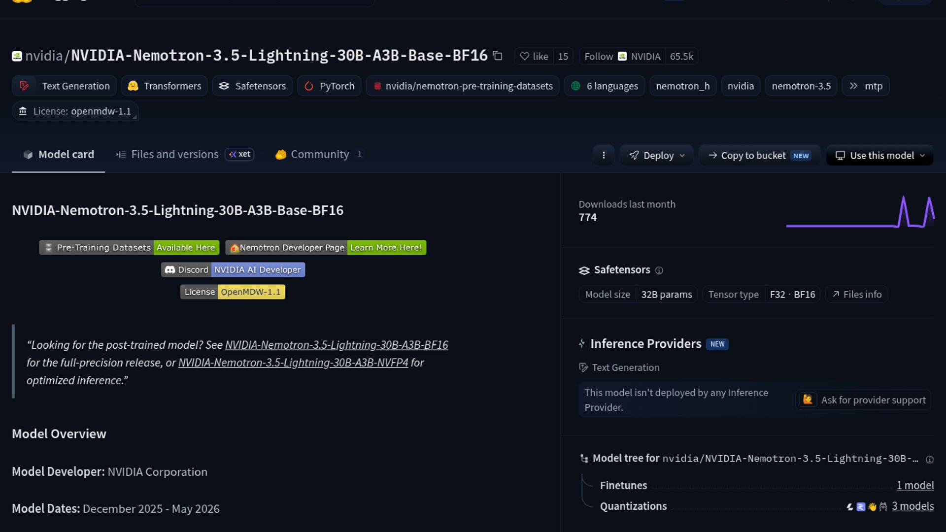 NVIDIA Nemotron 3.5 Lightning targets agents