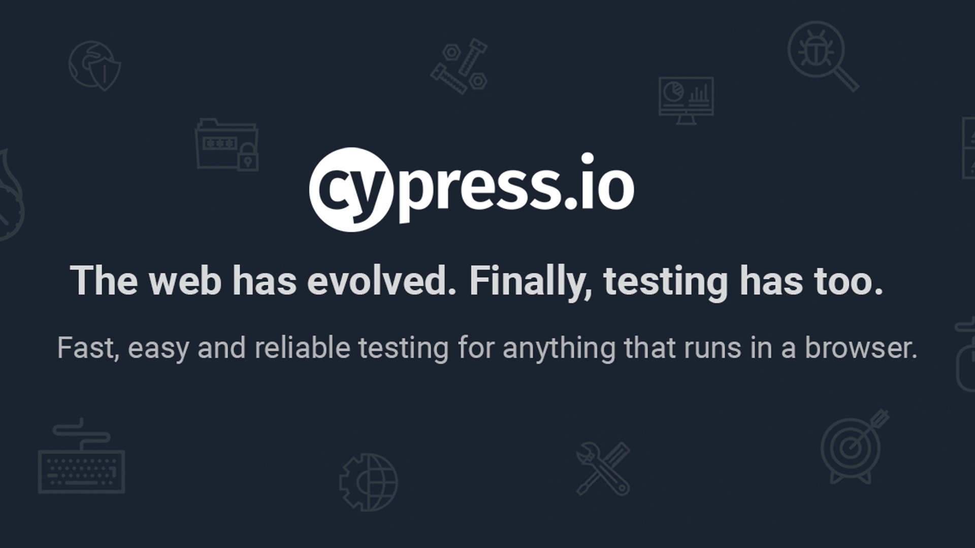 Cypress is a widely adopted open-source front-end testing framework that offers fast, reliable E2E and component testing directly inside the browser.