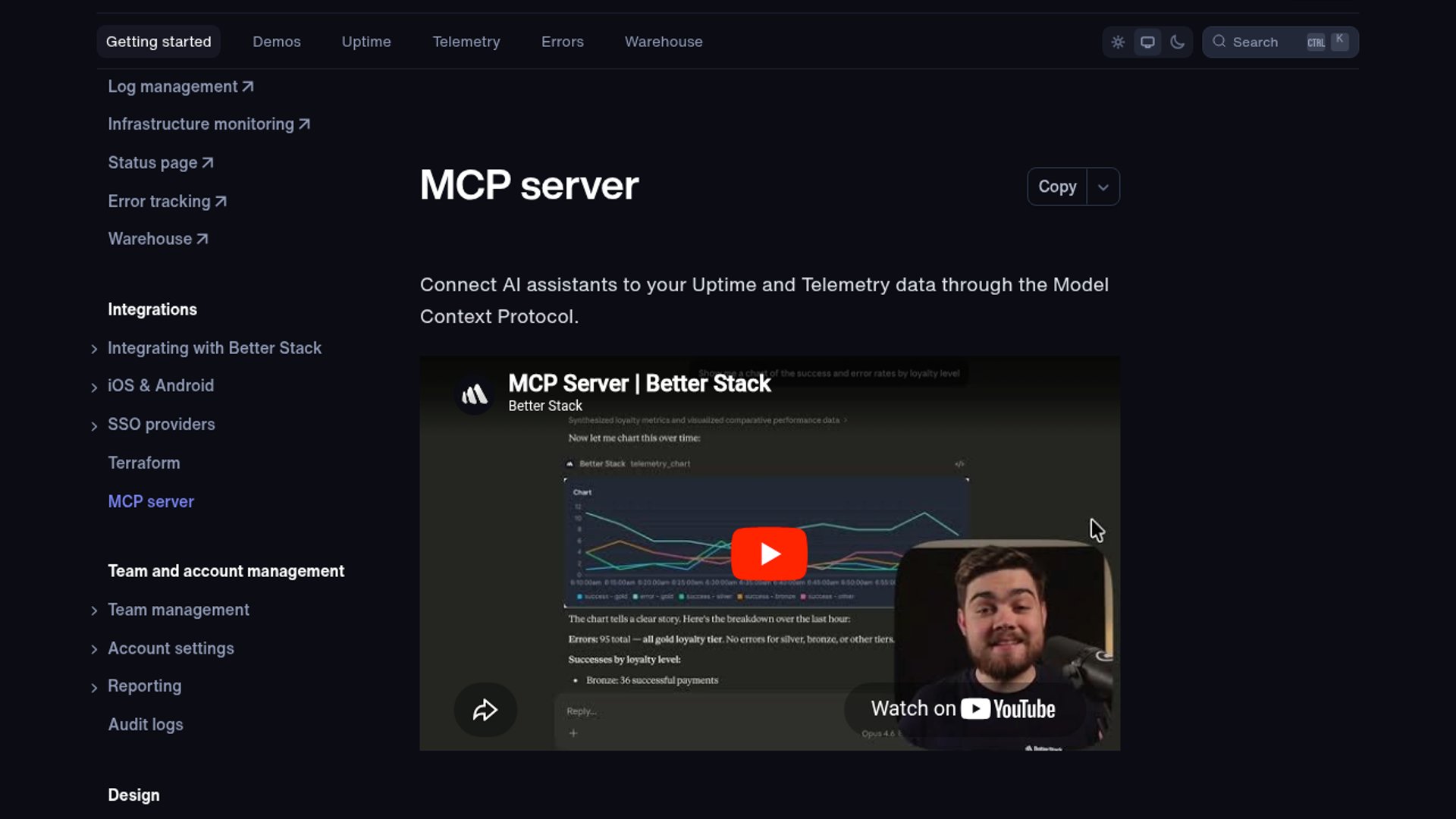 Better Stack MCP brings debugging to Claude Code