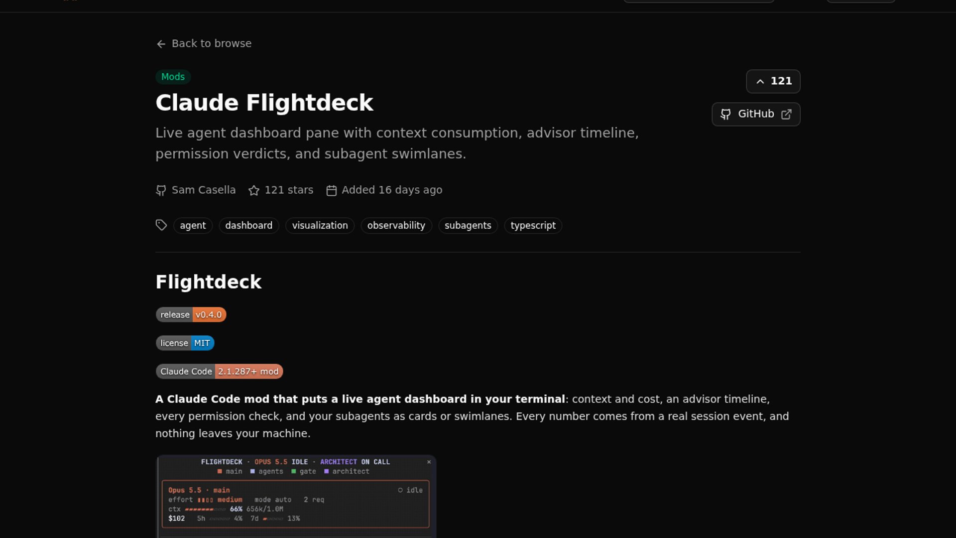 Claude Flightdeck makes agent work visible