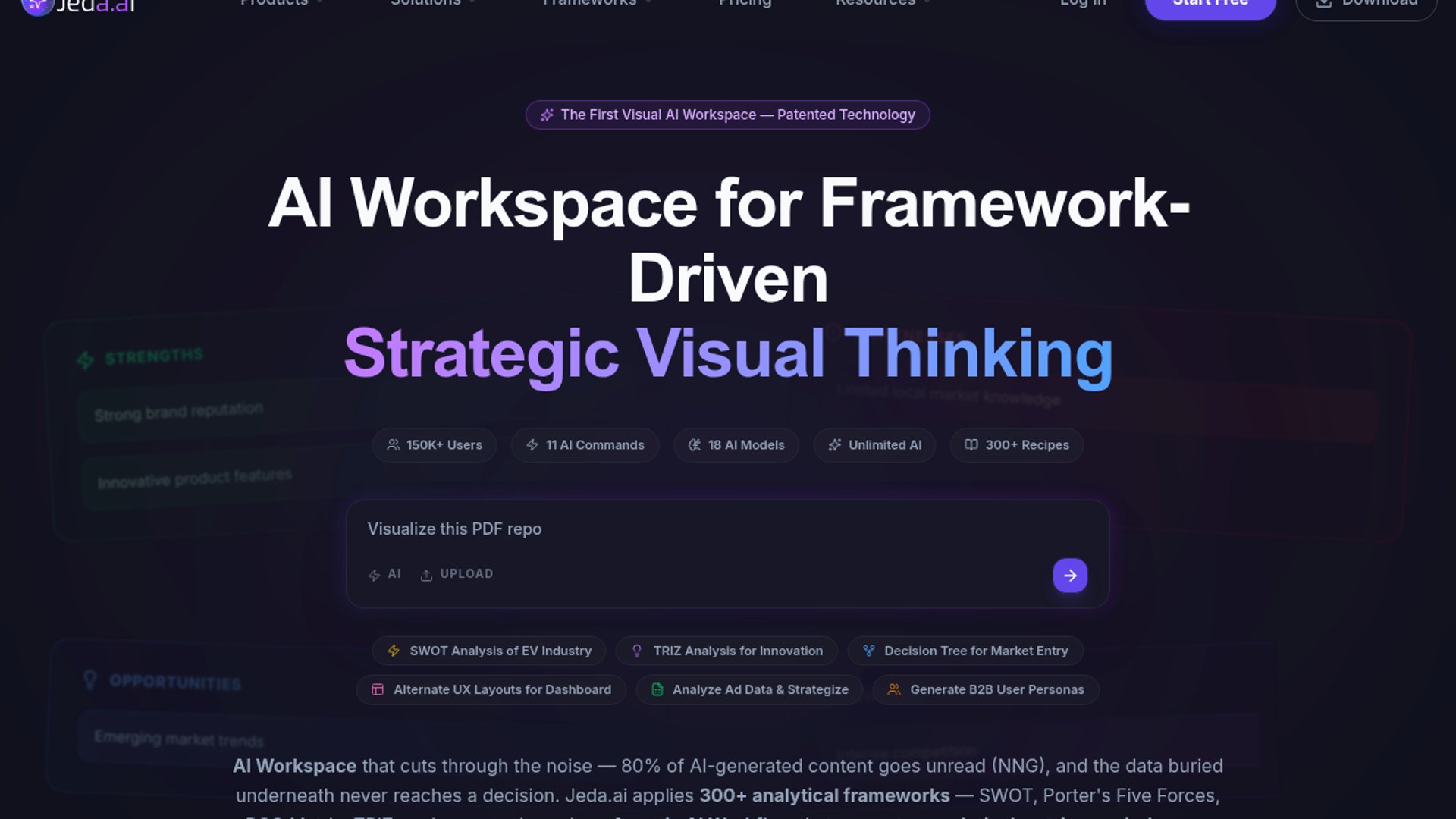 Jeda.ai integrates top AI models for visual strategy