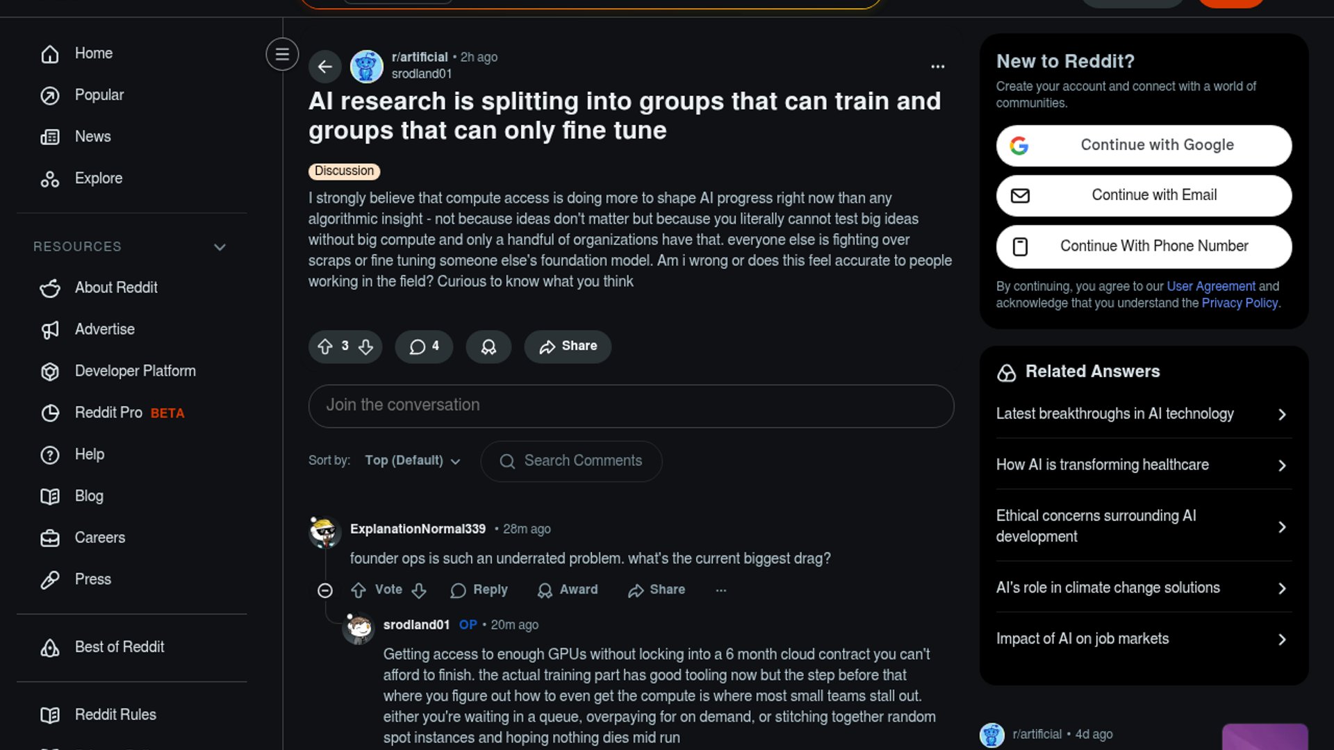 Compute divide splits AI research into haves, have-nots