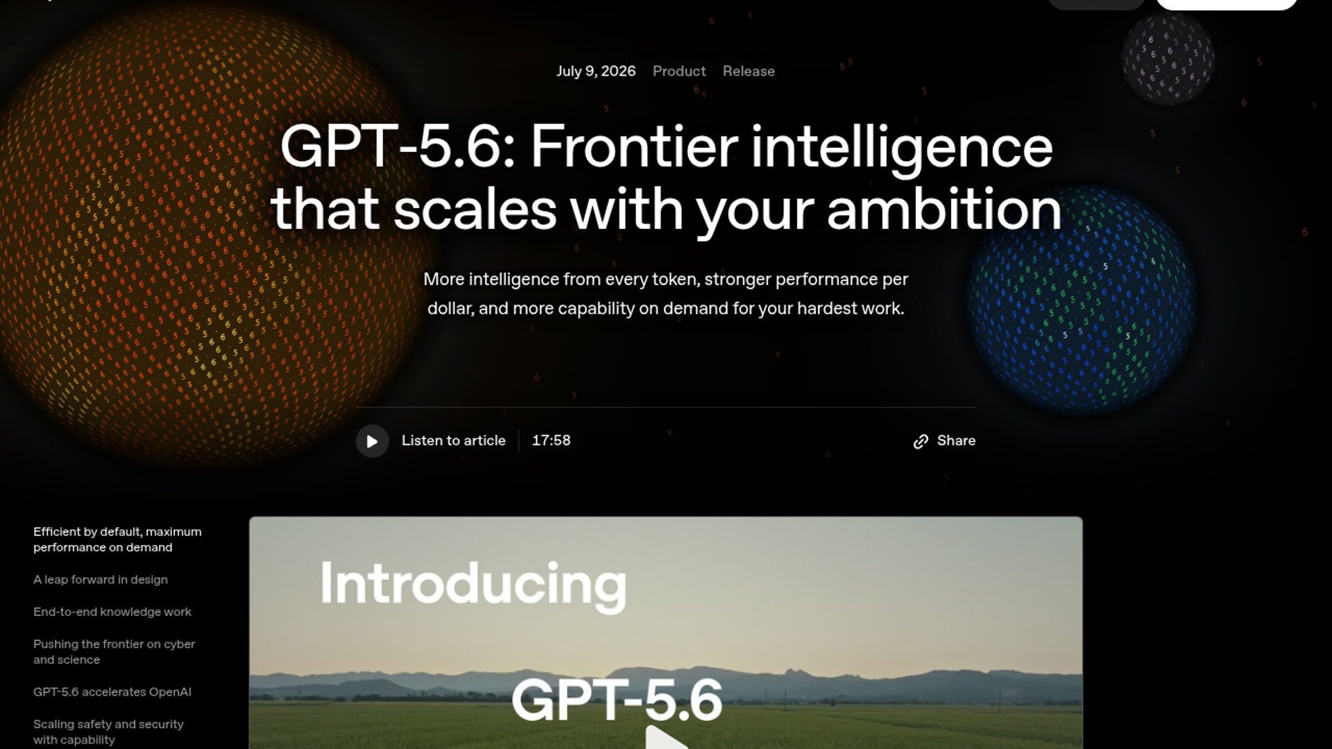 GPT-5.6 Luna cuts costs for high-volume workloads