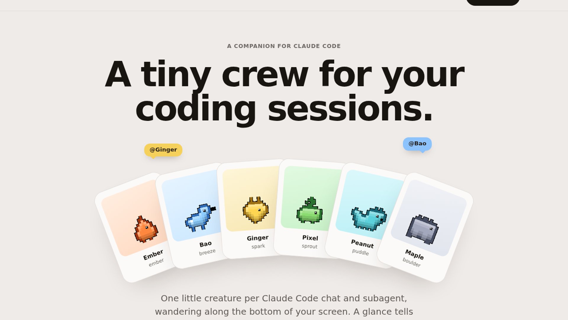 Crew Brings Animated Avatars to Claude Code