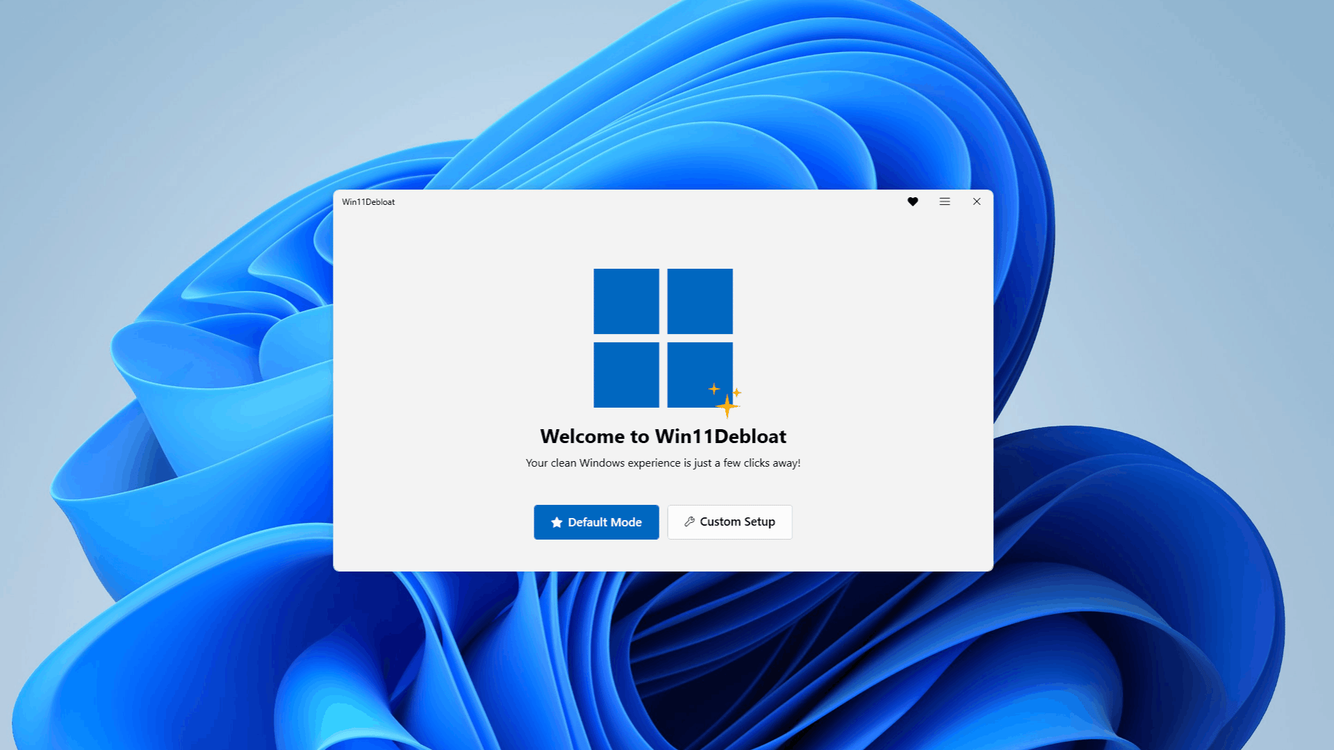 Win11Debloat declutters Windows 10 and 11