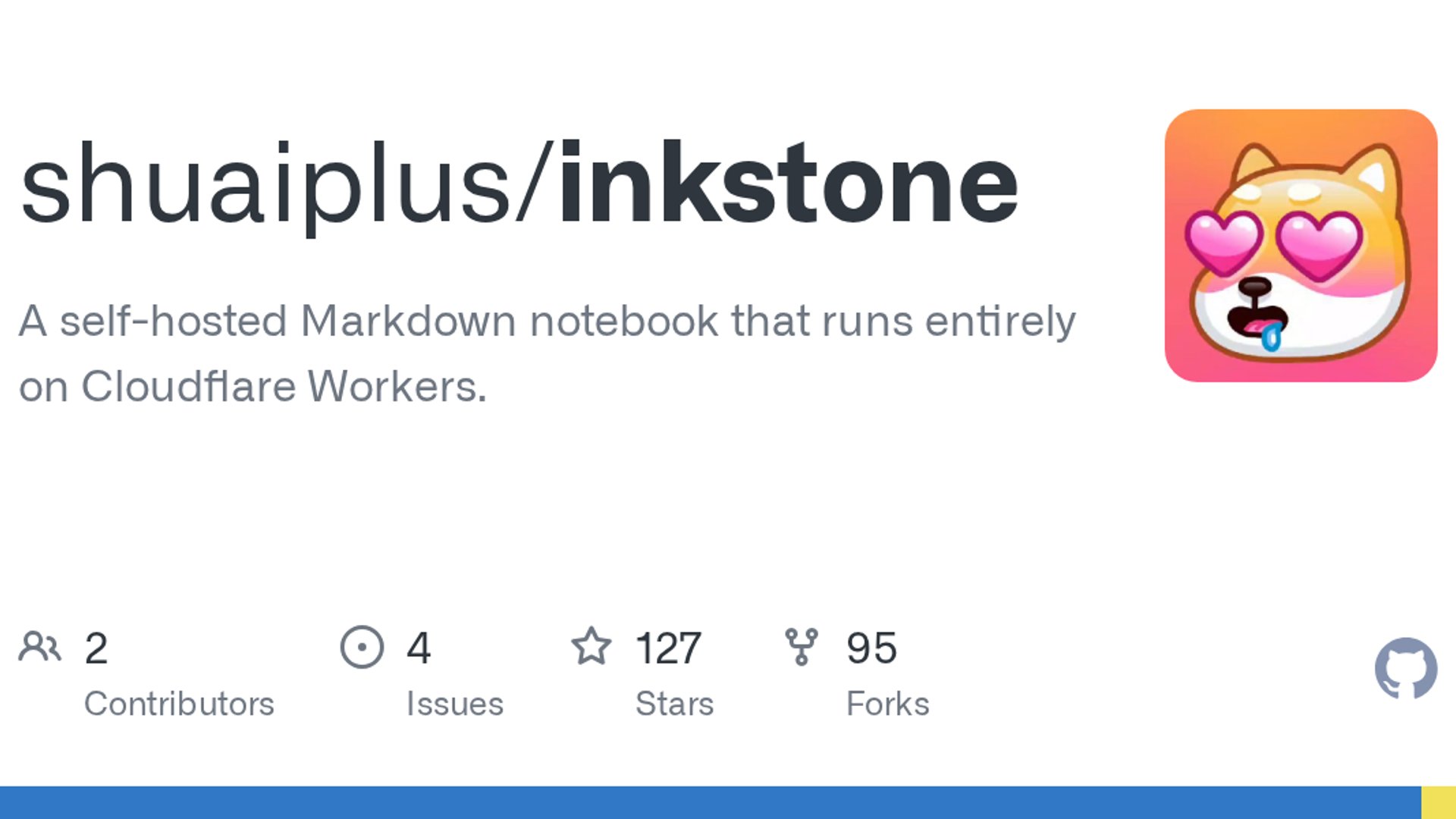 Inkstone drops self-hosted Markdown notebook on Cloudflare