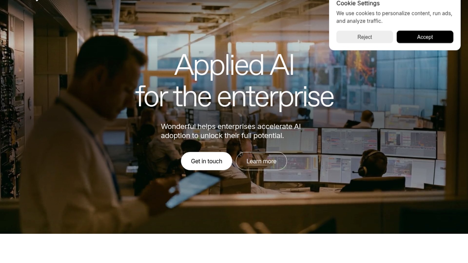 Wonderful pairs AI agent platform with forward-deployed engineers