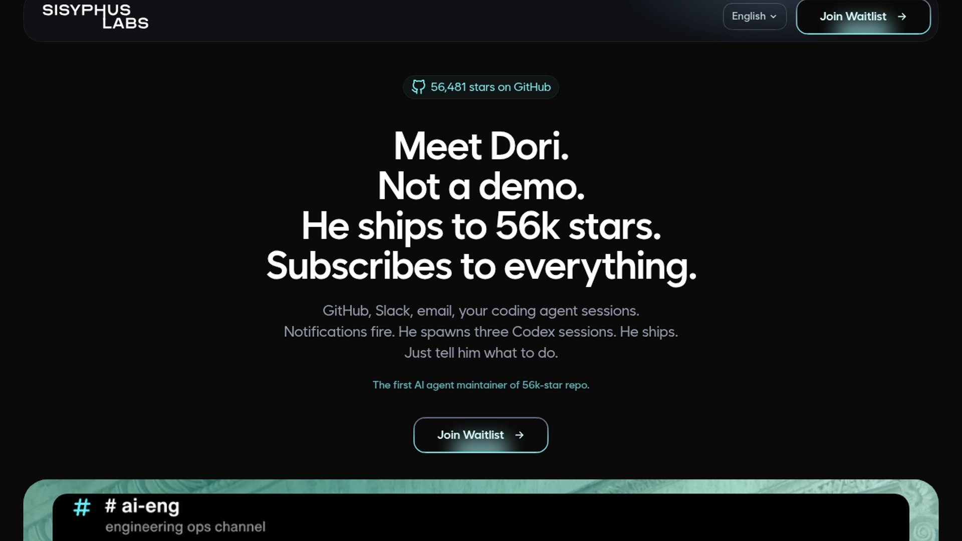 Sisyphus Labs teases voice-led Dori