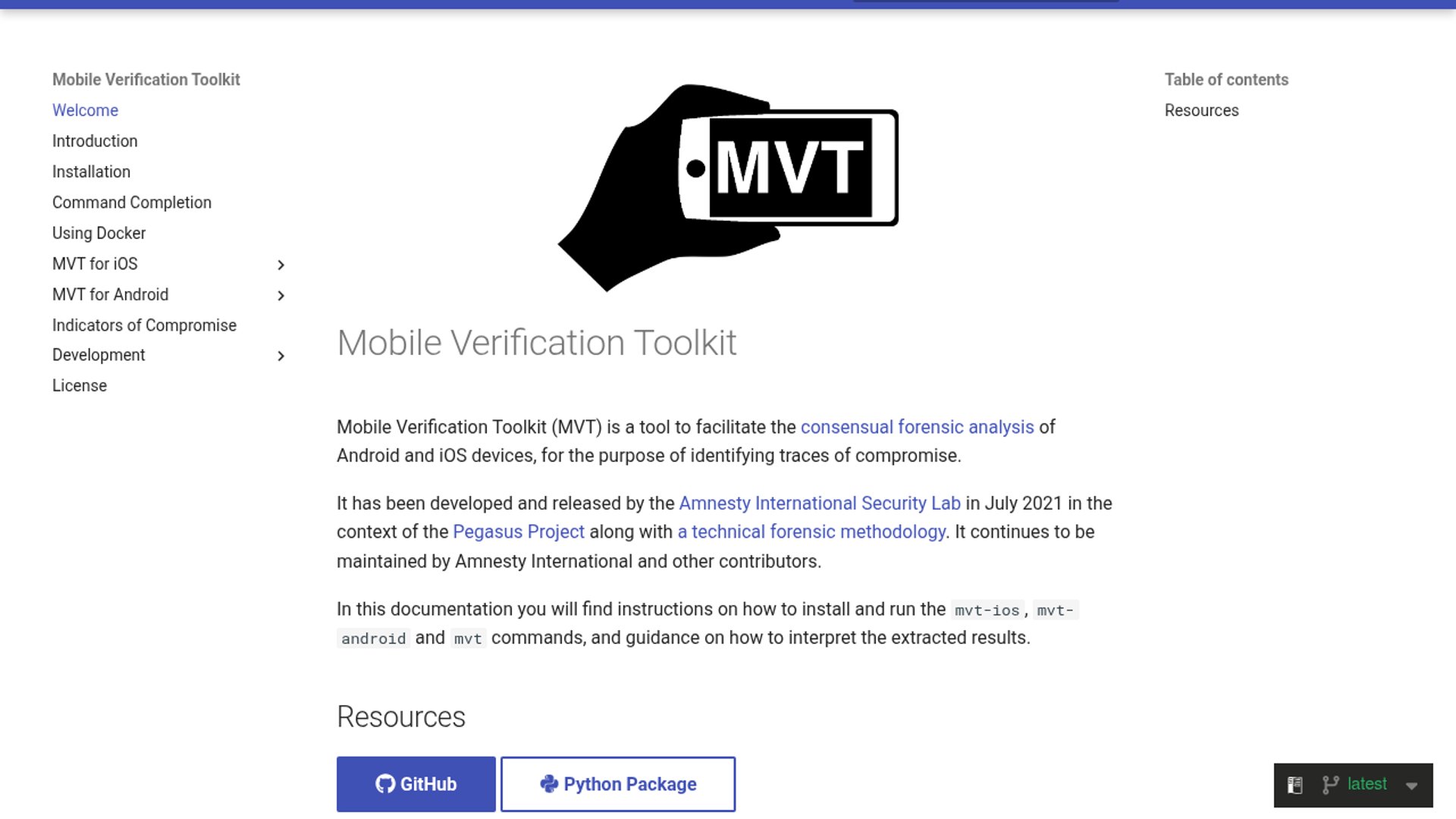 Mobile Verification Toolkit detects targeted mobile spyware