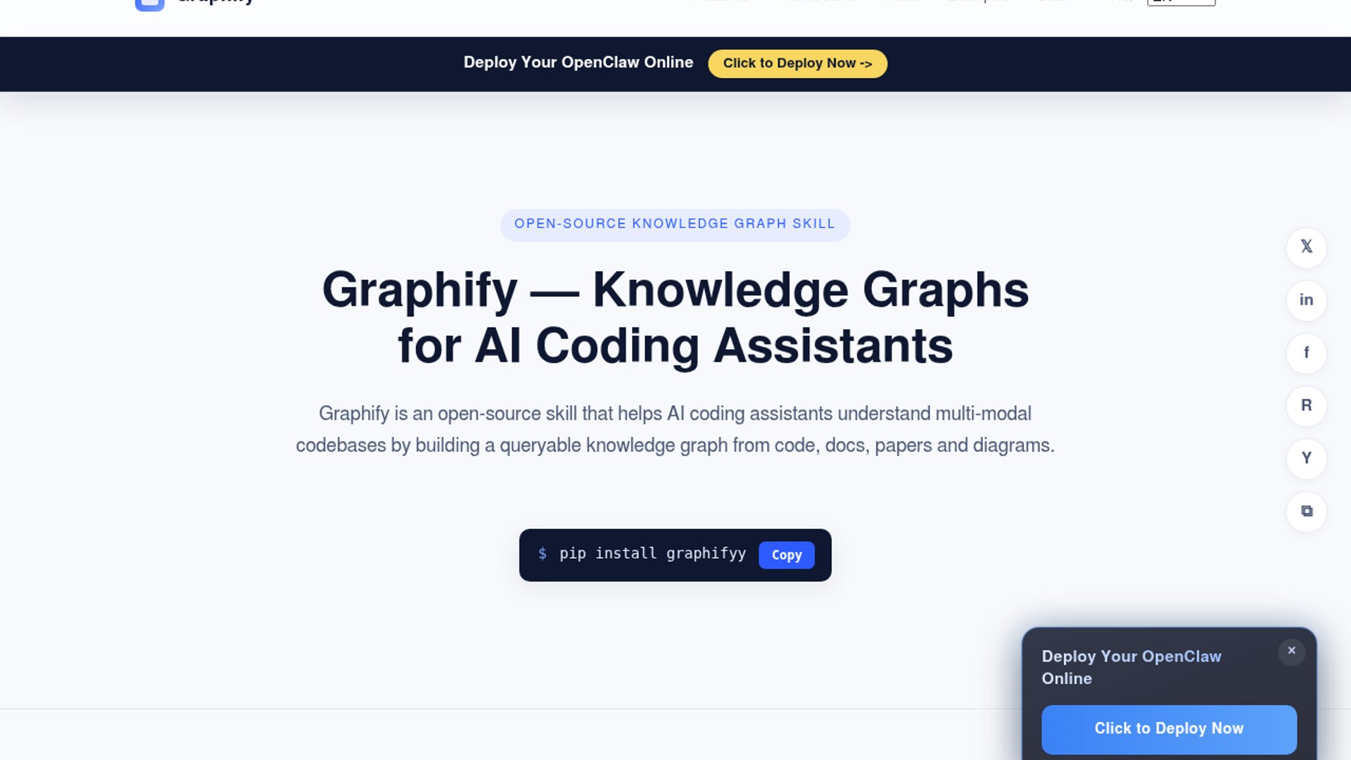 Graphify adds PR dashboard and MCP tools