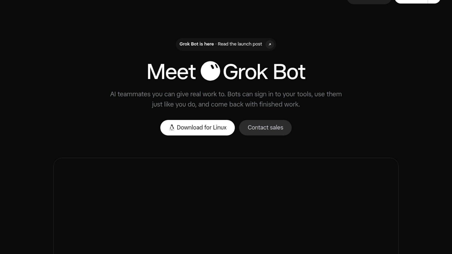 Grok Bot to spotlight voice, Team Bots