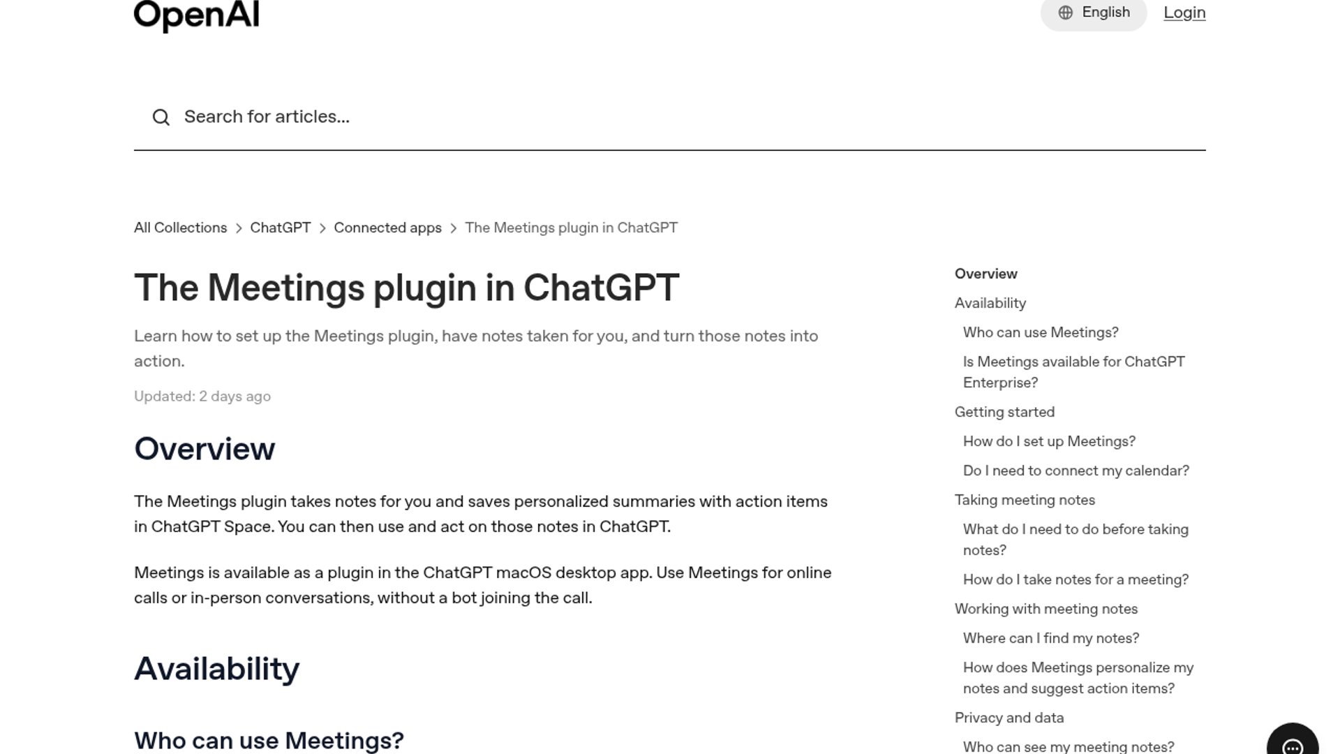ChatGPT Meetings turns notes into follow-up work