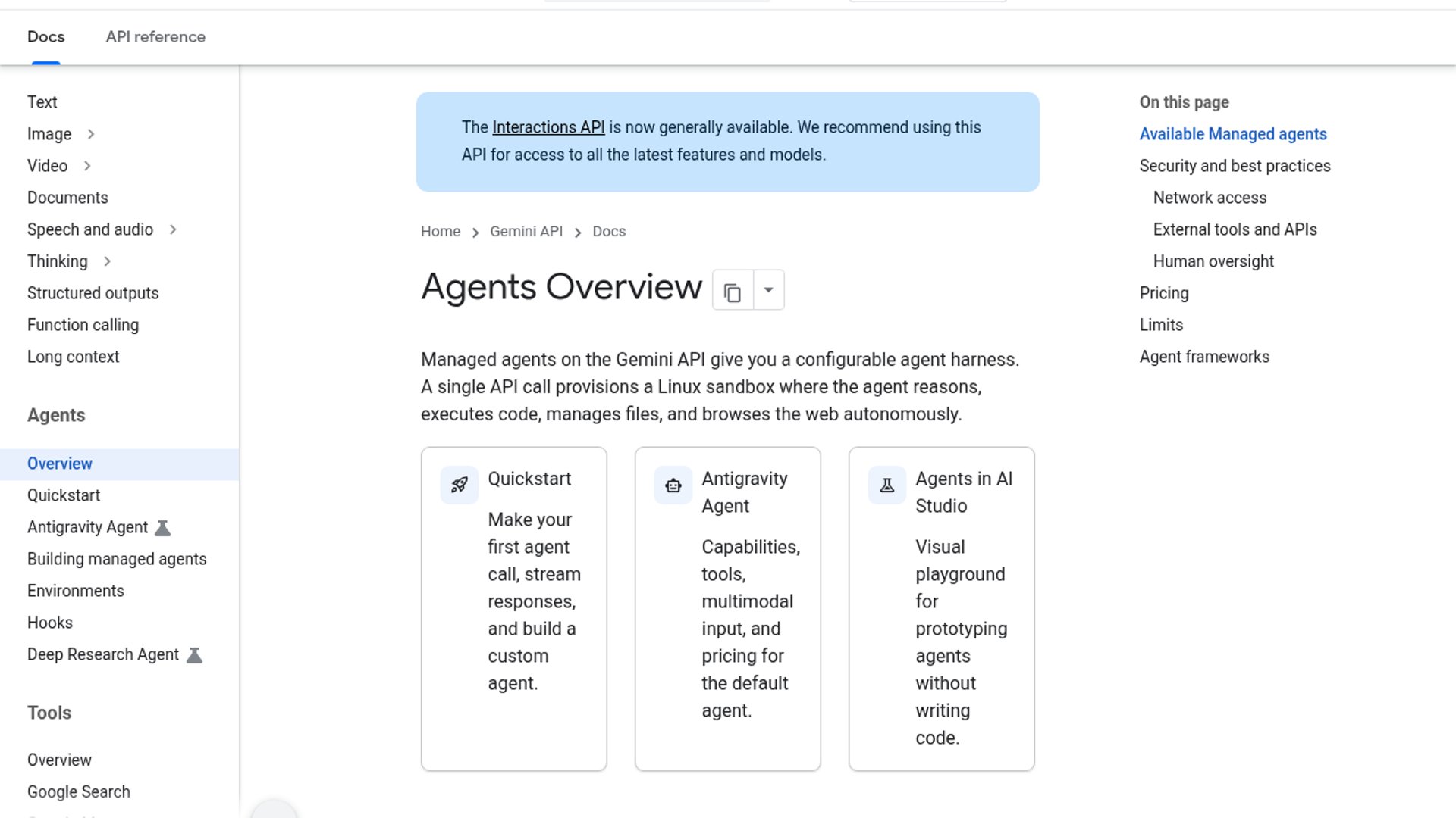 Gemini Managed Agents add Agent Hooks and Environments API