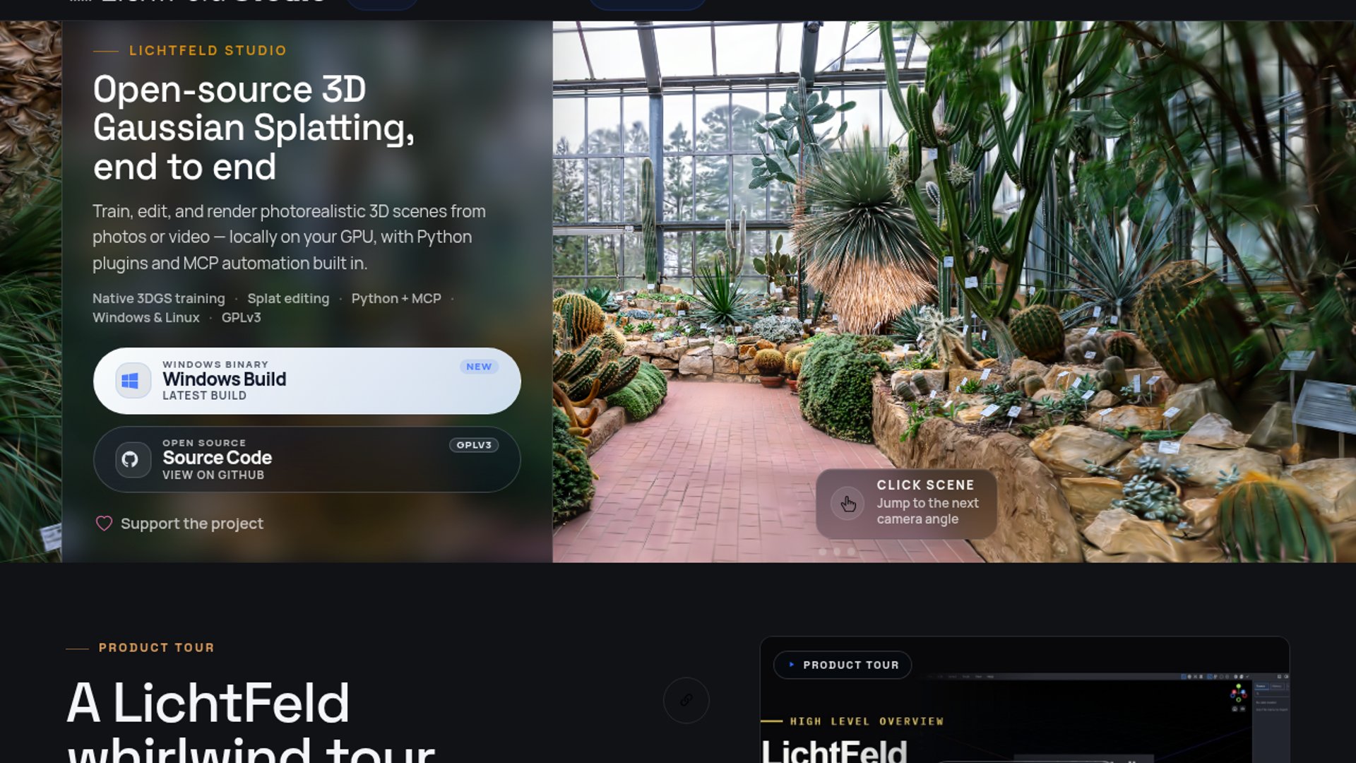 LichtFeld Studio Brings 3DGS End-to-End