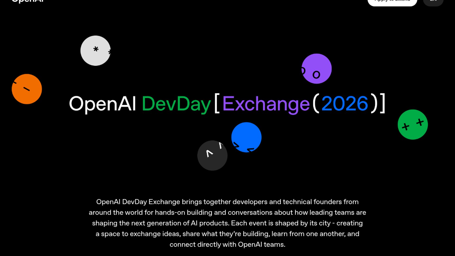OpenAI DevDay Exchanges to hit eight cities
