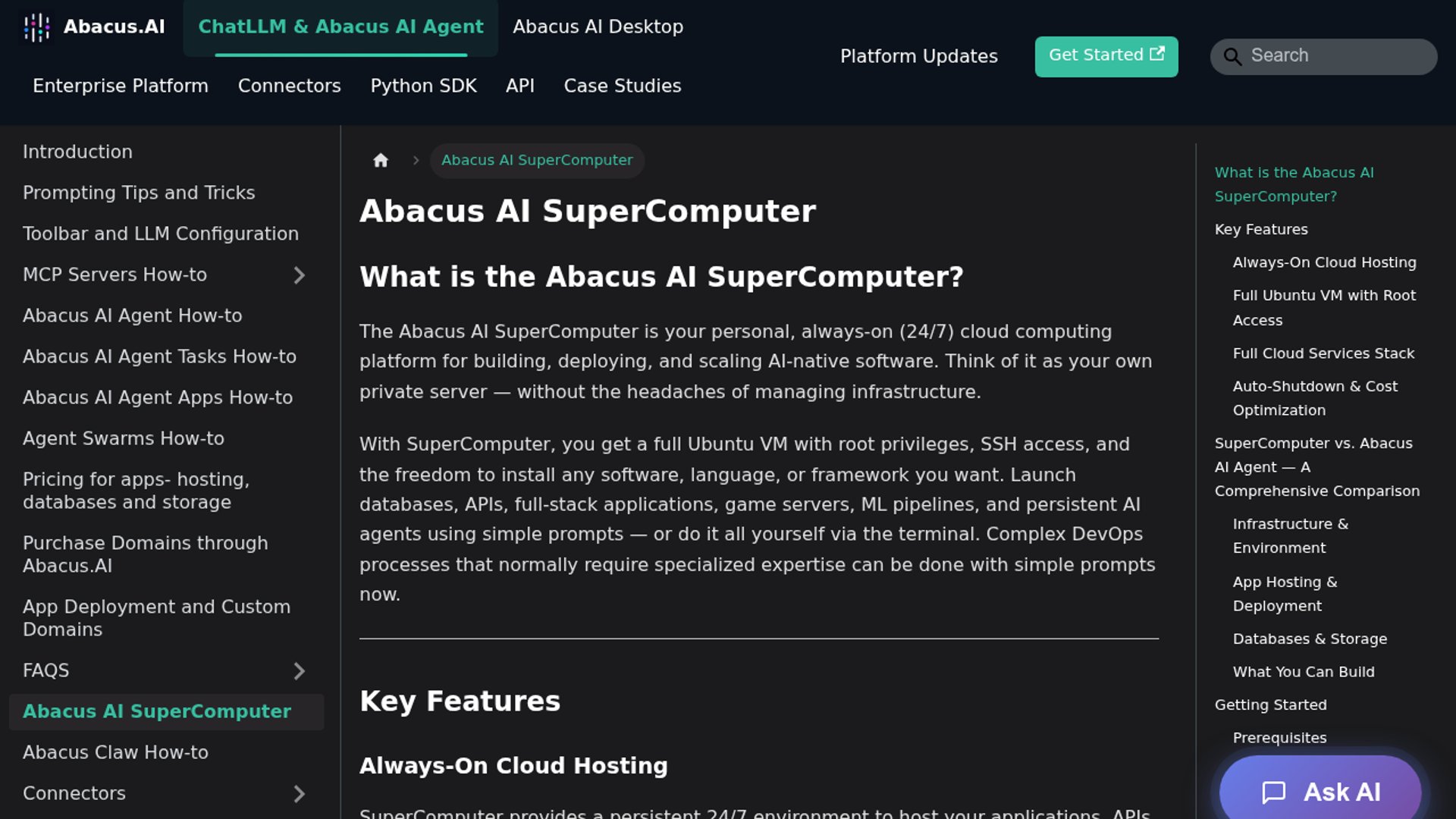Abacus AI integrates Supercomputer with agentic workflows