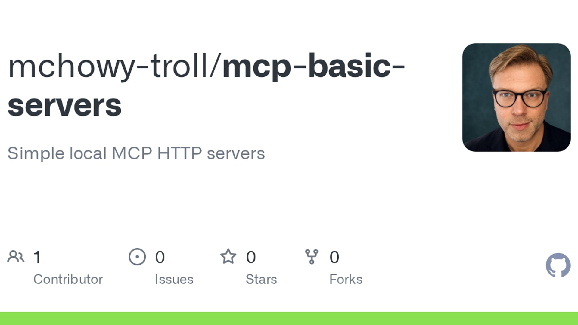 MCP Basic Servers drops local Linux HTTP bundle
