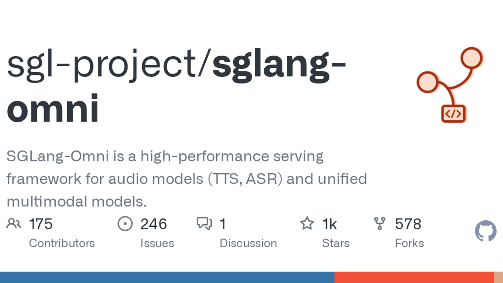 SGLang-Omni 0.1.8 Brings Full-Duplex Serving