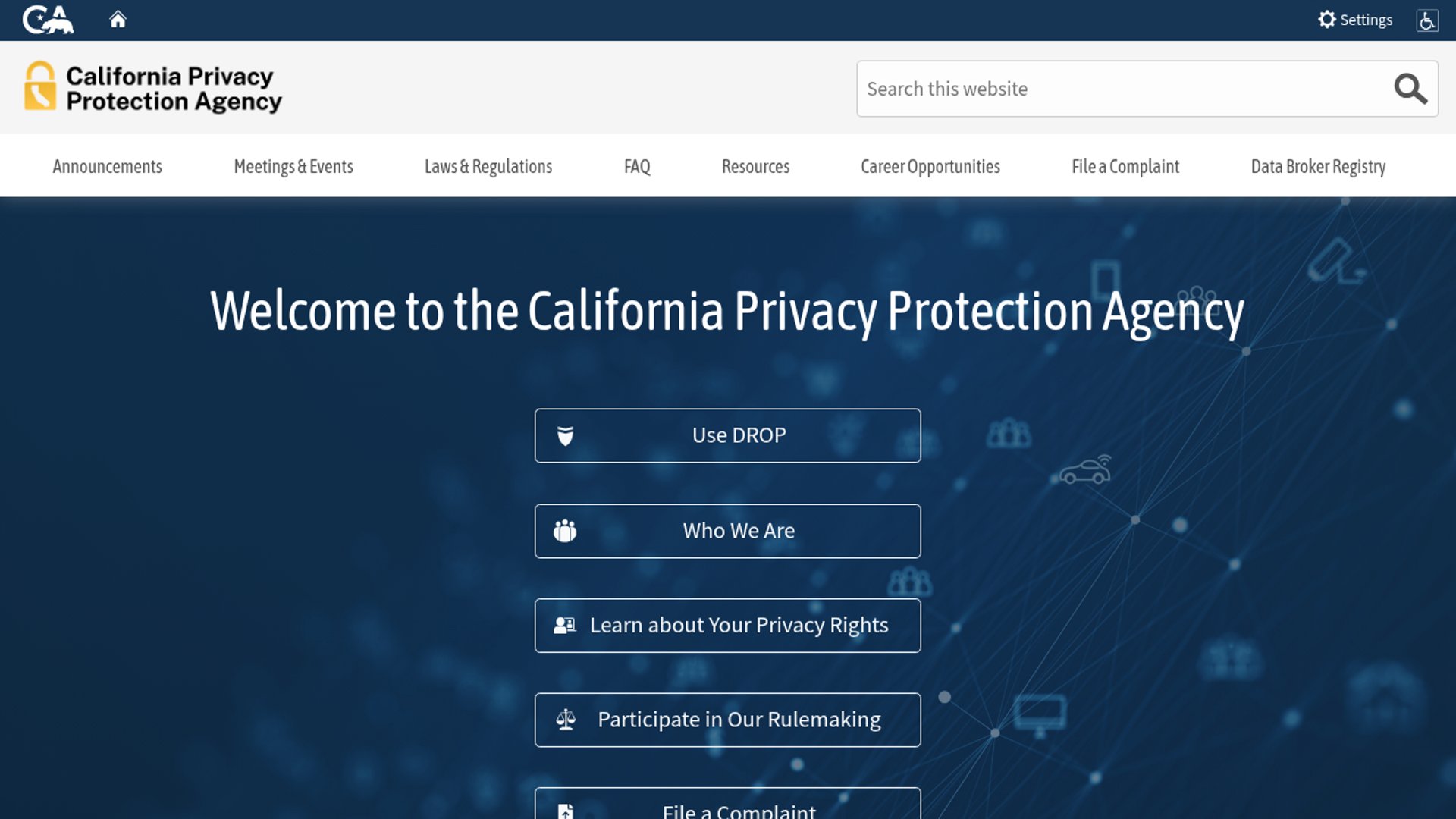 California enforces DROP data broker deletion mandate