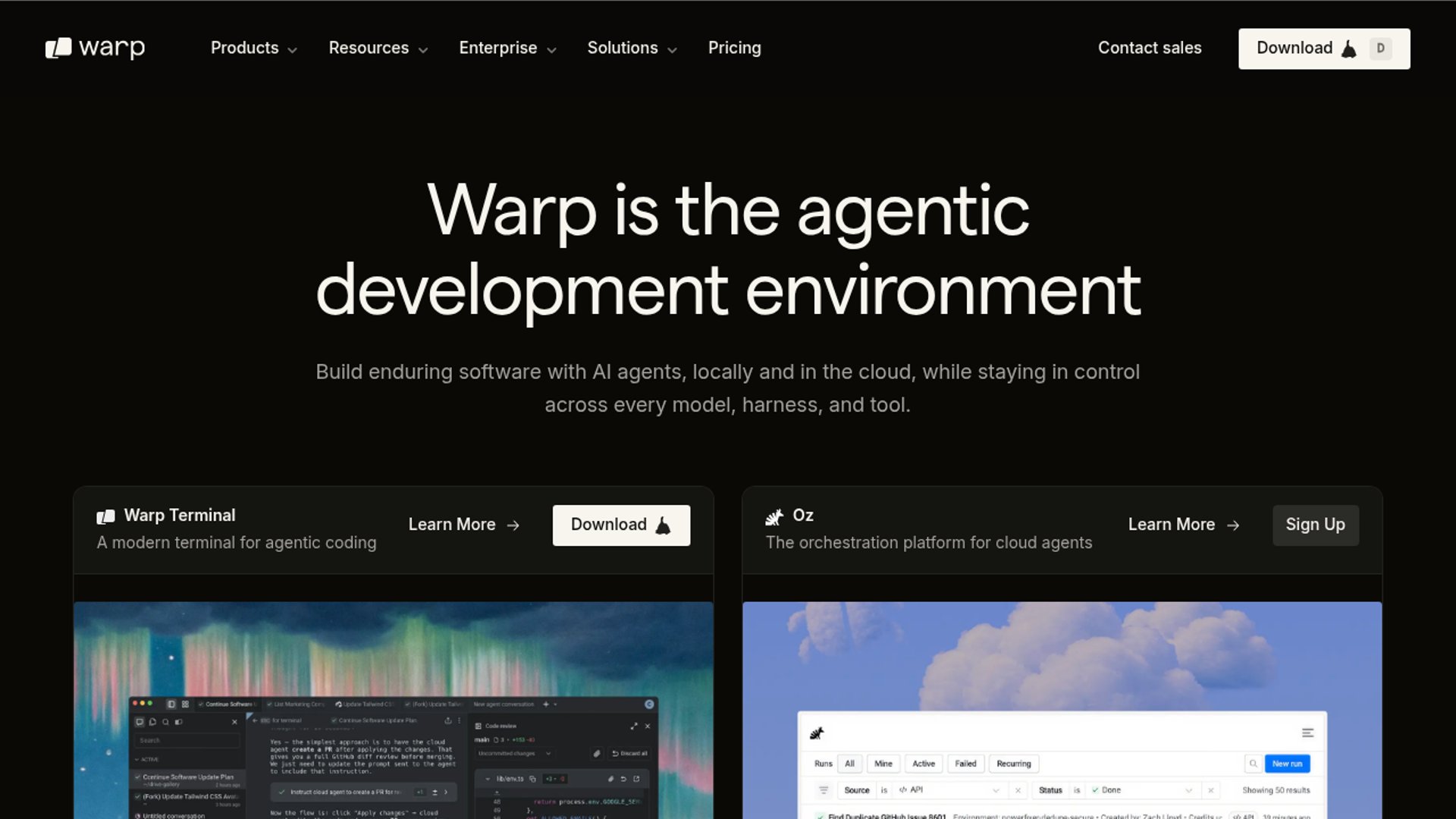 Warp teases agent orchestration preview