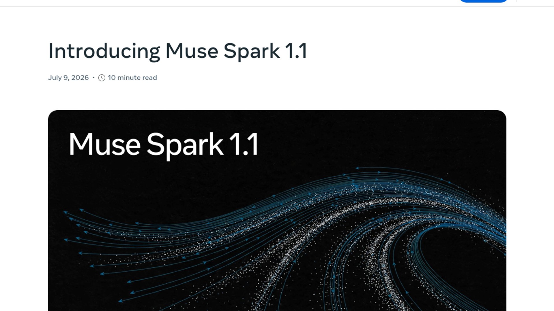 Muse Spark 1.1 matches GPT-5.6 Sol on HealthBench Pro