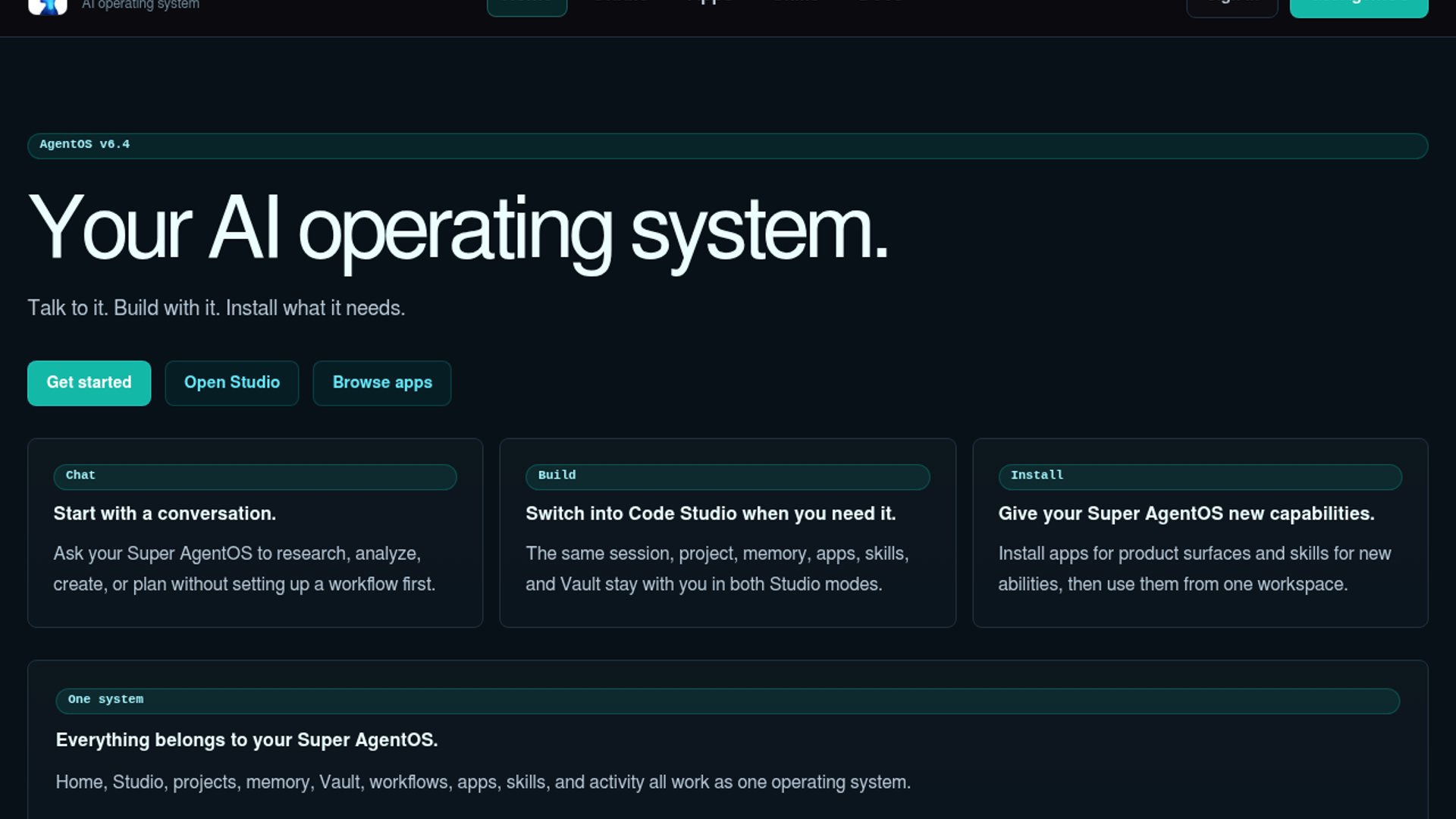 AgentOS v6.3 launches unified AI operating system