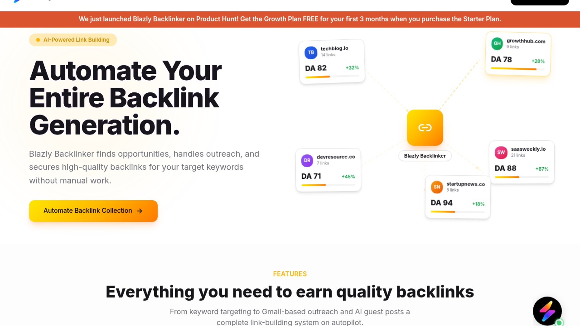 Blazly Backlinker launches to automate backlinks