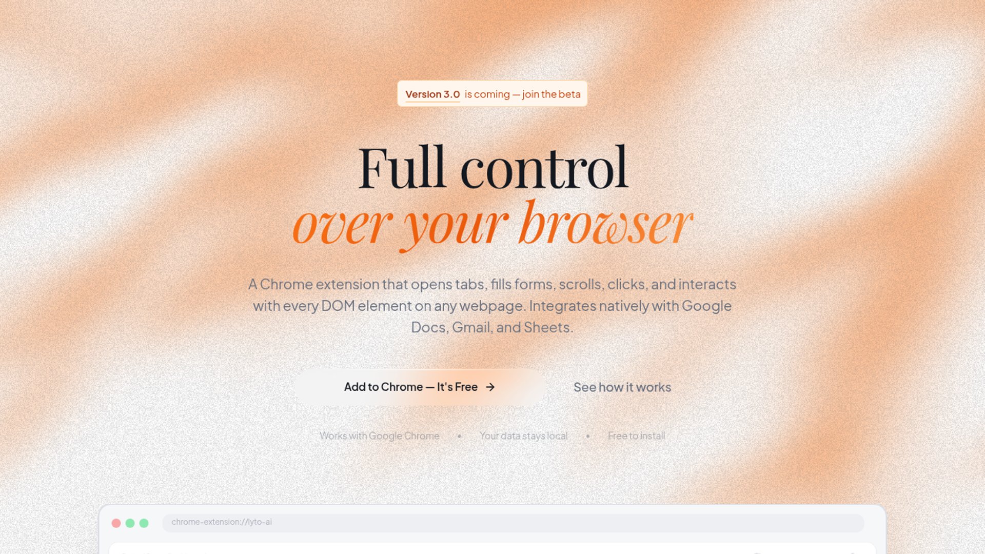Lyto launches AI browser automation Chrome extension