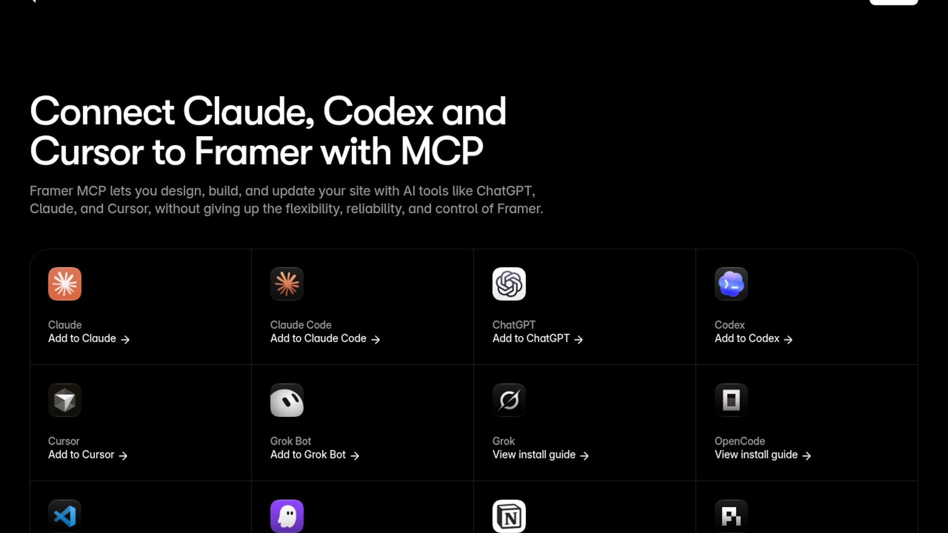 Framer MCP brings Claude to your canvas