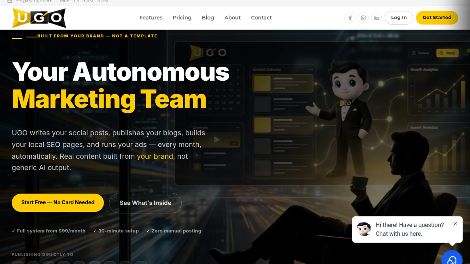 UGO launches autonomous marketing autopilot